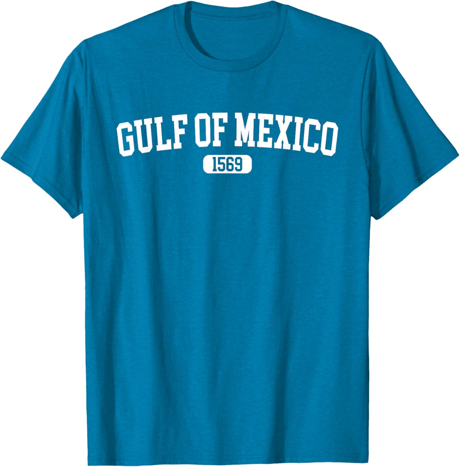 Gulf of Mexico Map Lover T-Shirt for Enthusiasts and Travelers - 1