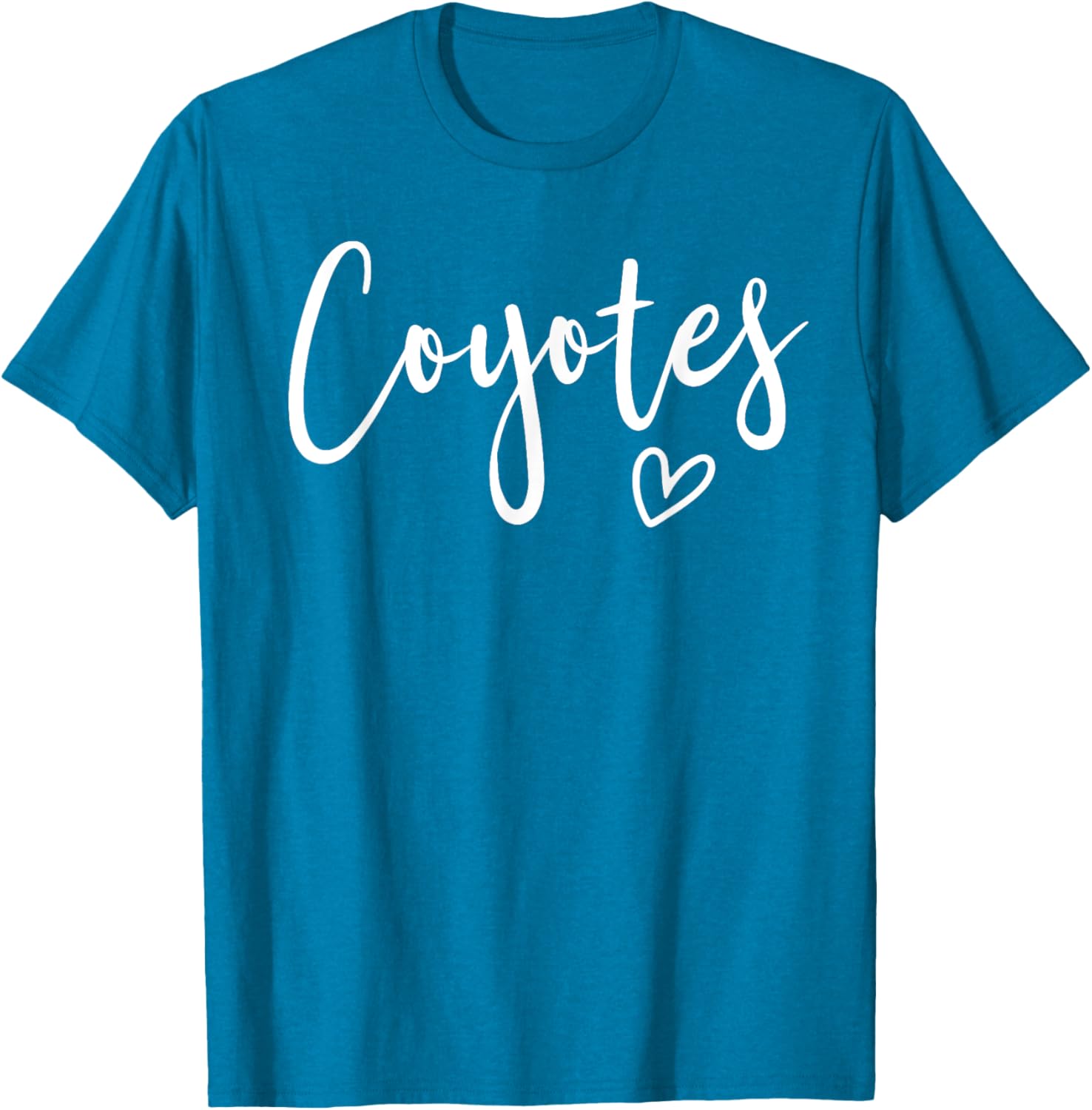 Coyotes High School Mascot Women's T-Shirt Stylish Team Apparel - 8