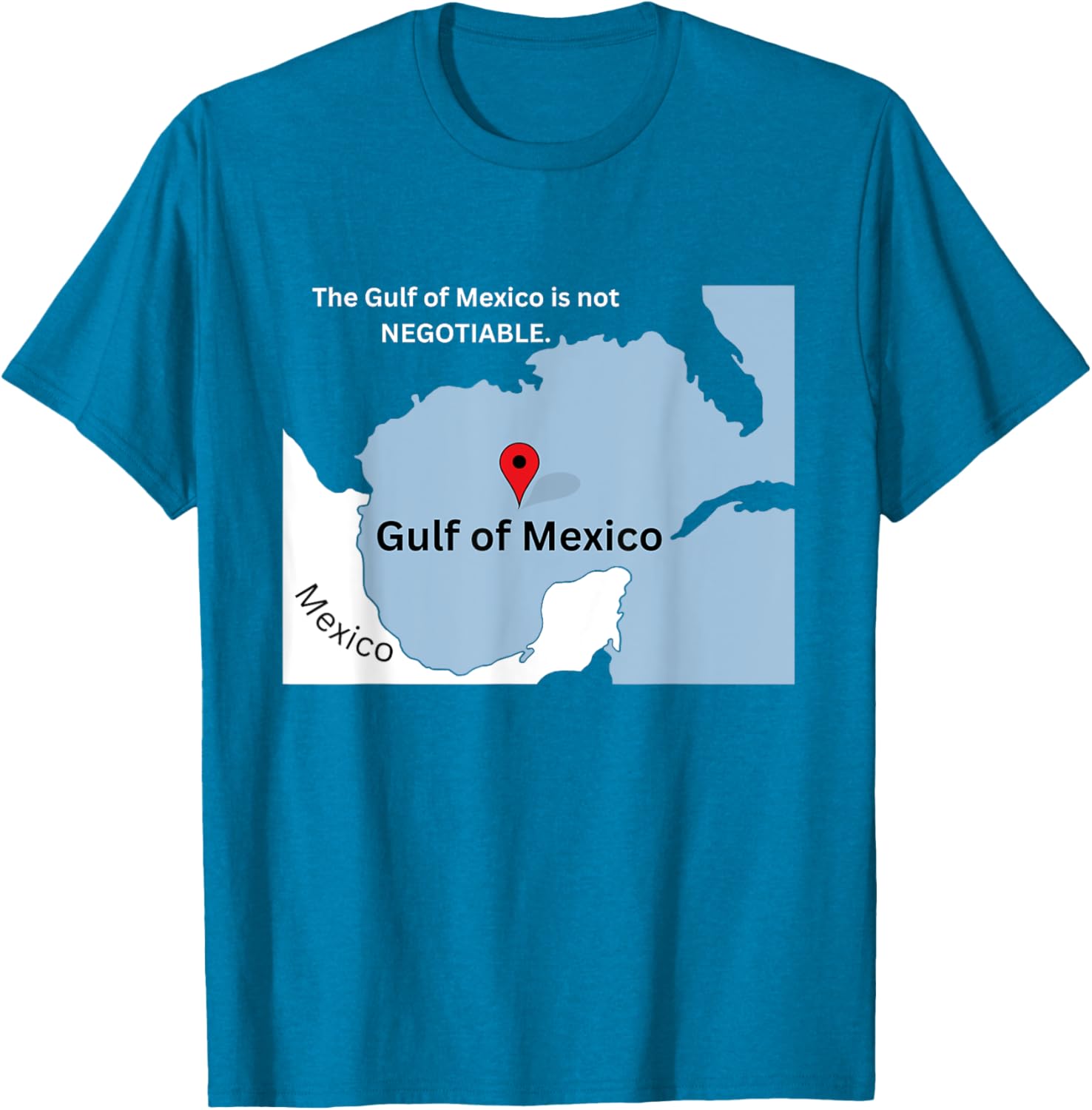 Gulf of Mexico T-Shirt for Casual Wear - Perfect Summer Style - 3