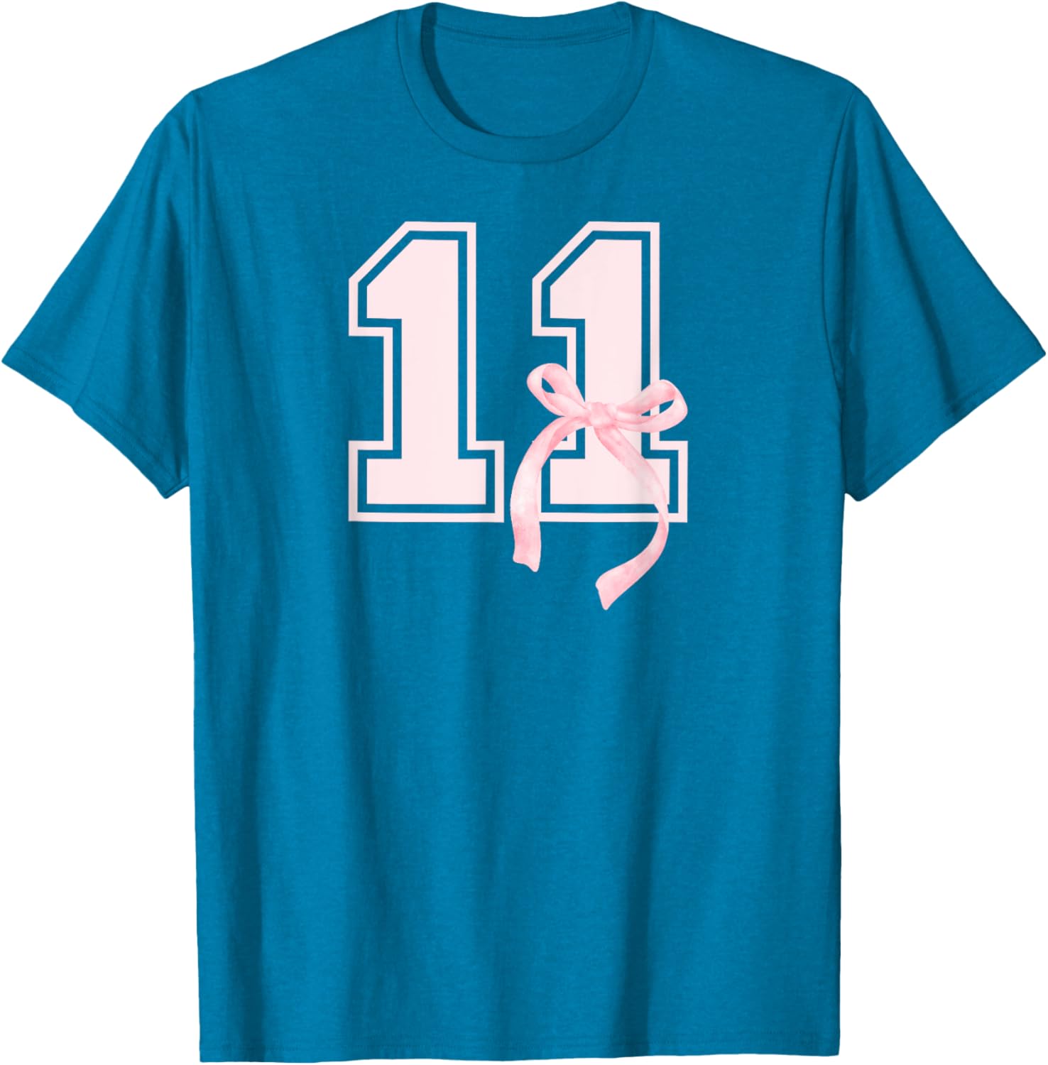 Coquette Bow T-Shirt for 11th Birthday Girls β Fun & Stylish Gift! - 20