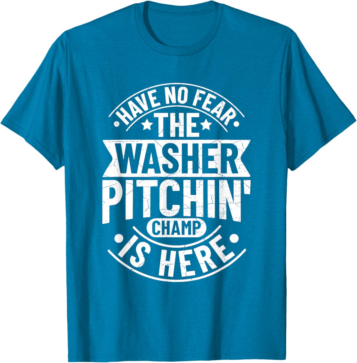 Fun Washer Pitching Quote T-Shirt for Washer Pitching Fans and Players - 8