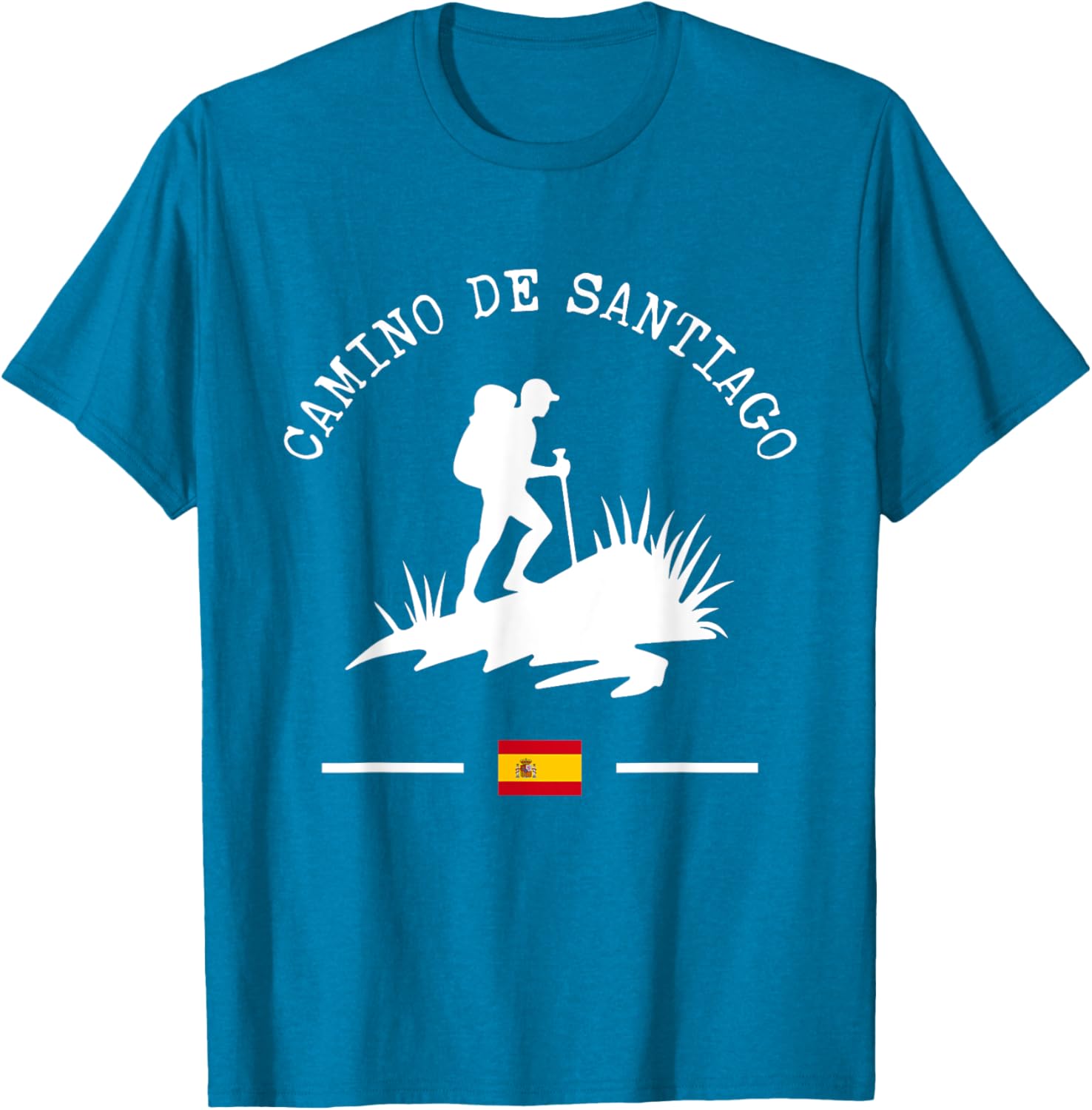 Camino de Santiago Hiker Trekking T-Shirt for Pilgrims and Adventurers - 7