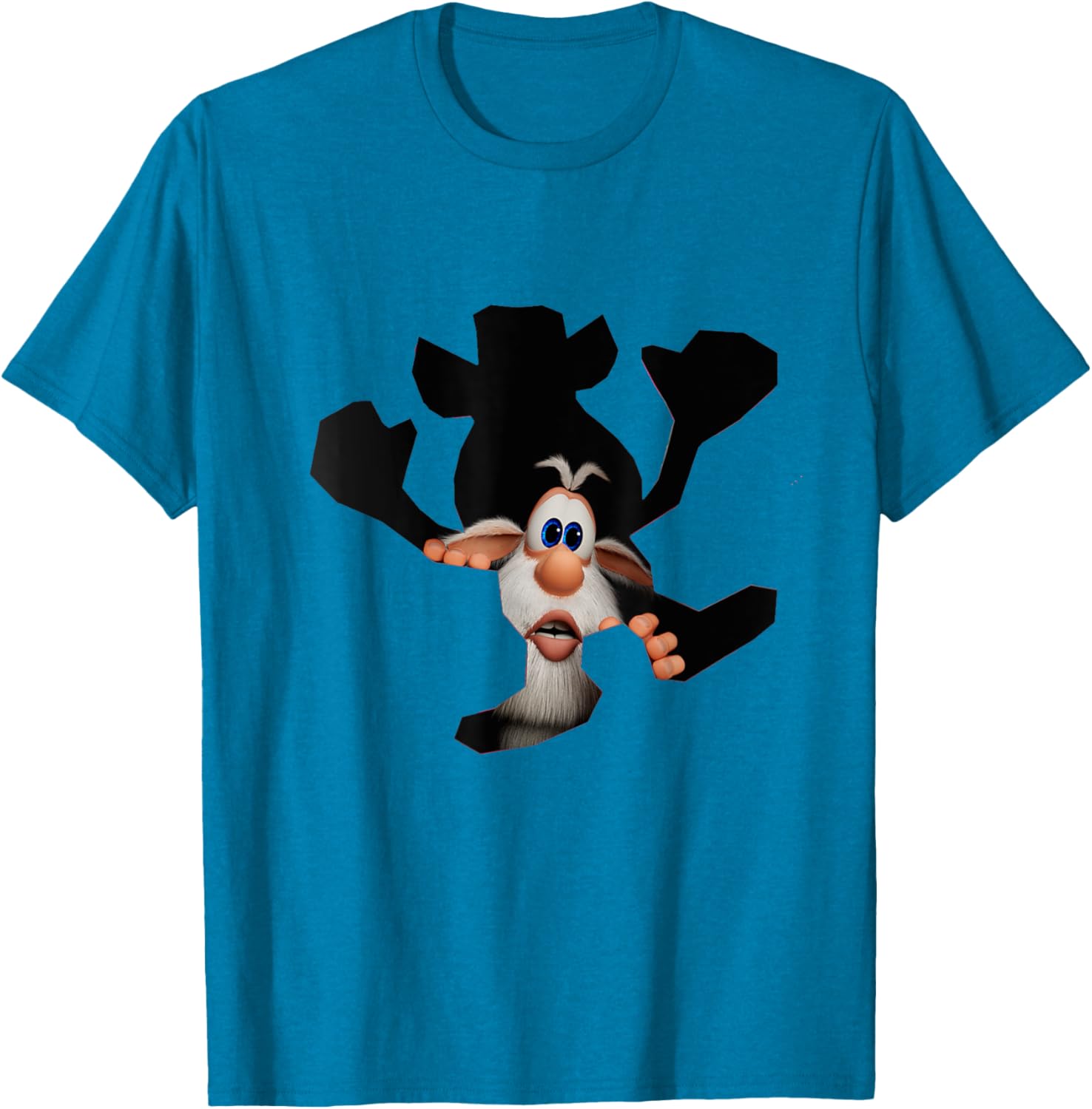 Cool Wall Hole Booba T-Shirt for Unique Casual Style and Comfort - 3