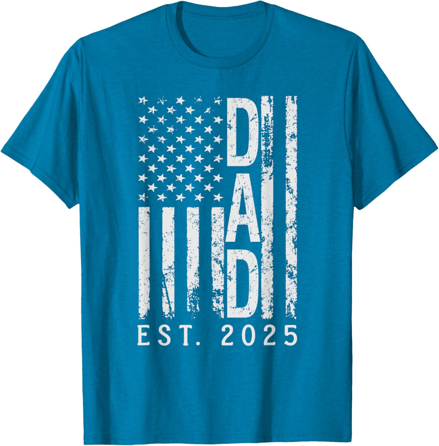 Funny Dad Est. 2025 T-Shirt for Soon-to-Be New Dads - Perfect Gift - 2