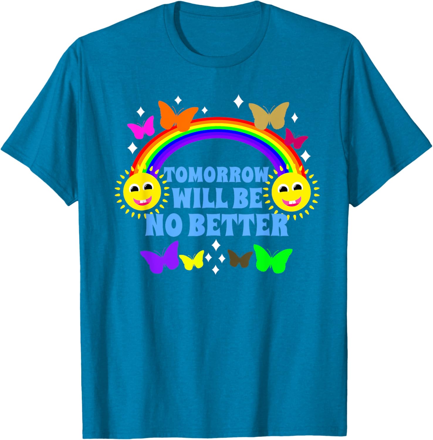 Cheerful Optimistic Nihilism T-Shirt for Positive Vibes and Fun Style - 3