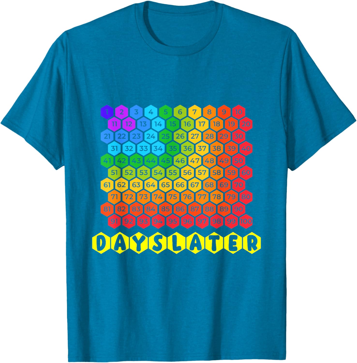 Celebrate 100 Days of School with Our Fun Teacher and Student T-Shirt - 14