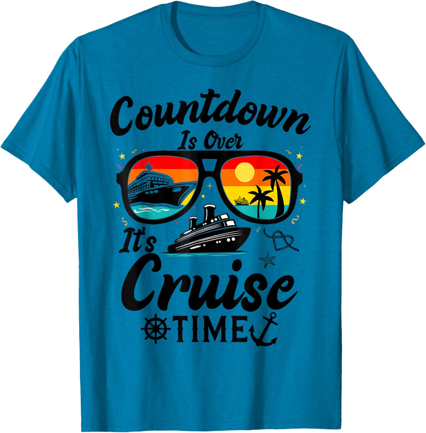 Cruise Time Countdown T-Shirt for Men and Women - Fun Vacation Apparel - 14