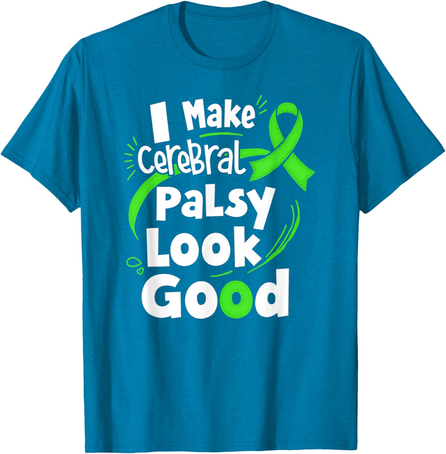 Cerebral Palsy Warrior T-Shirt - Stylish CP Fighter Apparel - 4