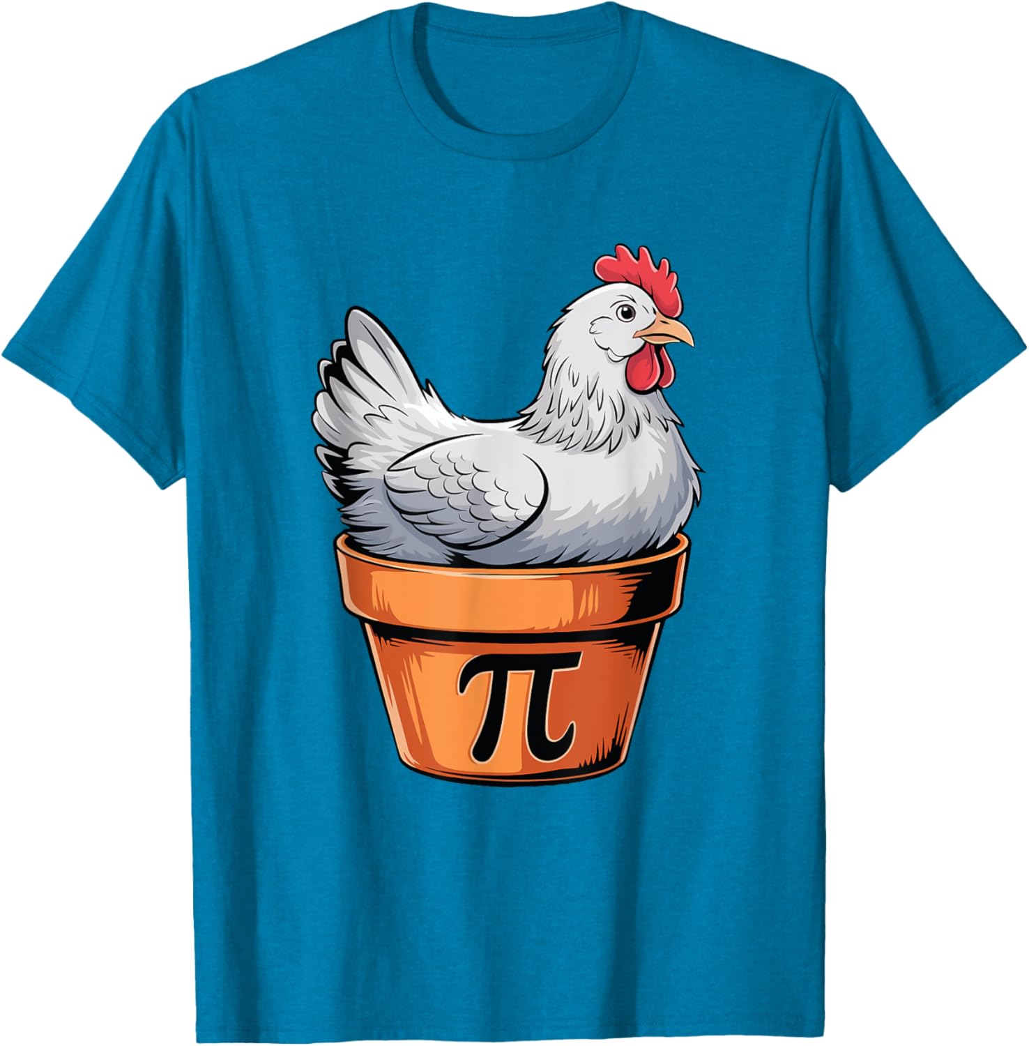Funny Chicken Pot Pie Day T-Shirt for Teachers and Students March 14 - 25