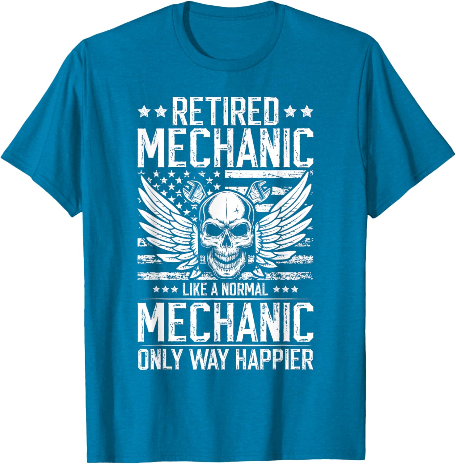 Funny Retired Mechanic T-Shirt for a Hilarious Retirement Gift - 13