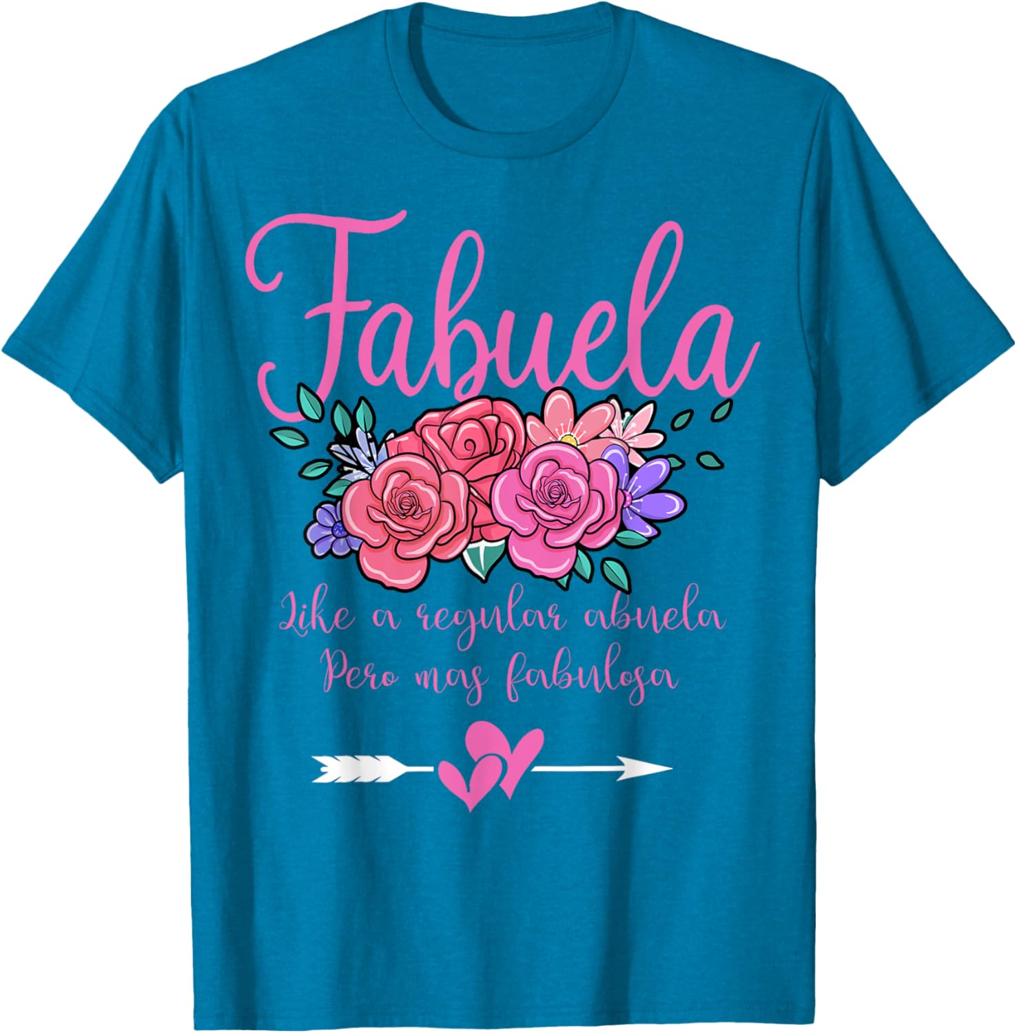 Fabuela Abuela Funny Spanish Grandma Definition T-Shirt for Family Fun - 24