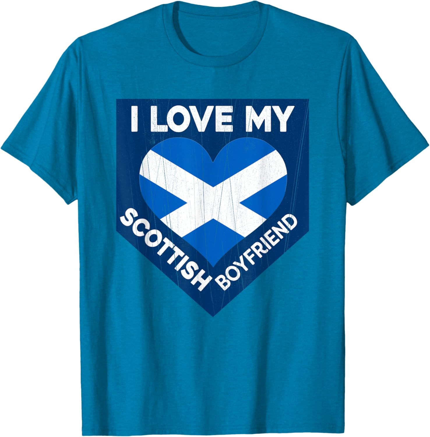 Funny I Love My Scottish Boyfriend T-Shirt for Proud Girlfriends - 2