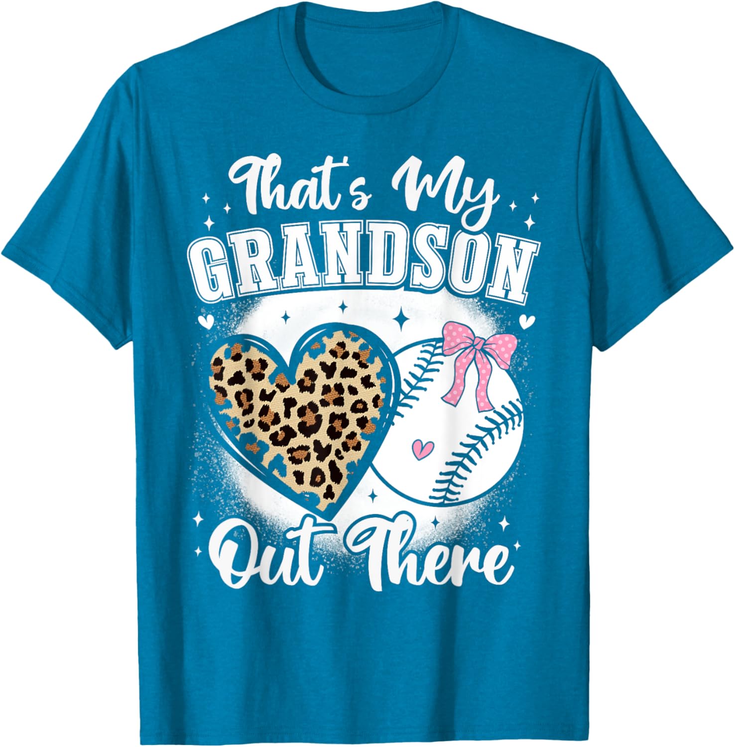 Cheer Grandma Tshirt for Baseball Nana Proud of Her Grandson - 20
