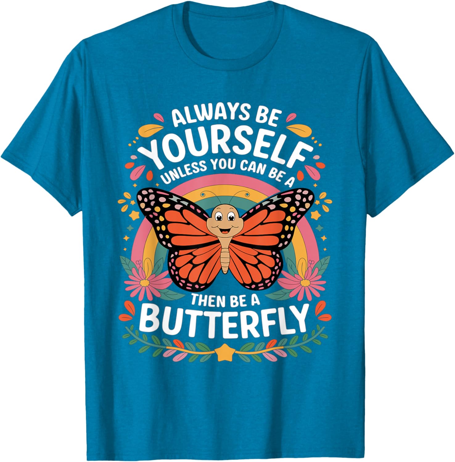 Cute Butterfly T-Shirt with Funny Sarcastic Jokes for Butterfly Lovers - 2