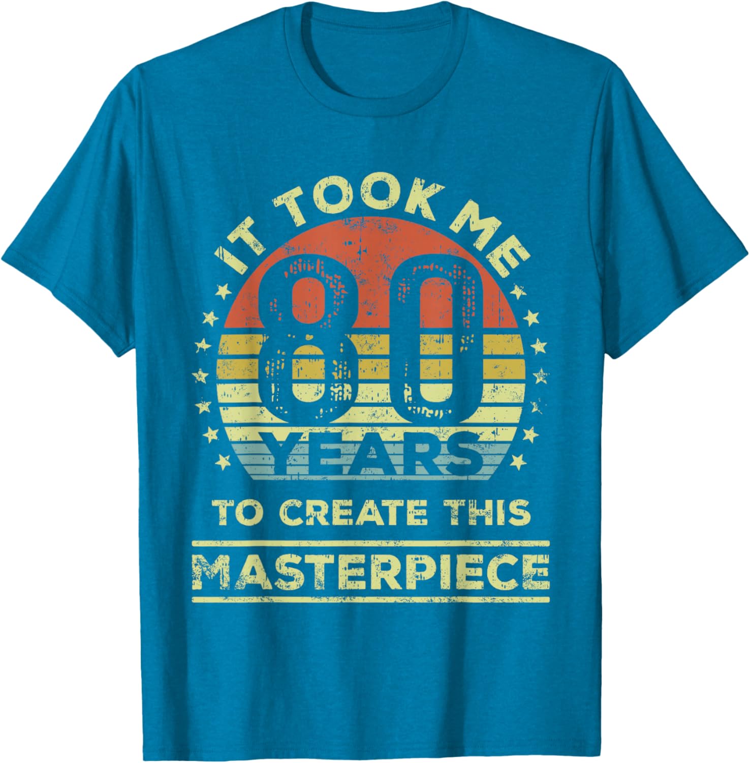 Celebrate 80 Years with This Funny 80th Birthday T-Shirt for Him/Her - 6