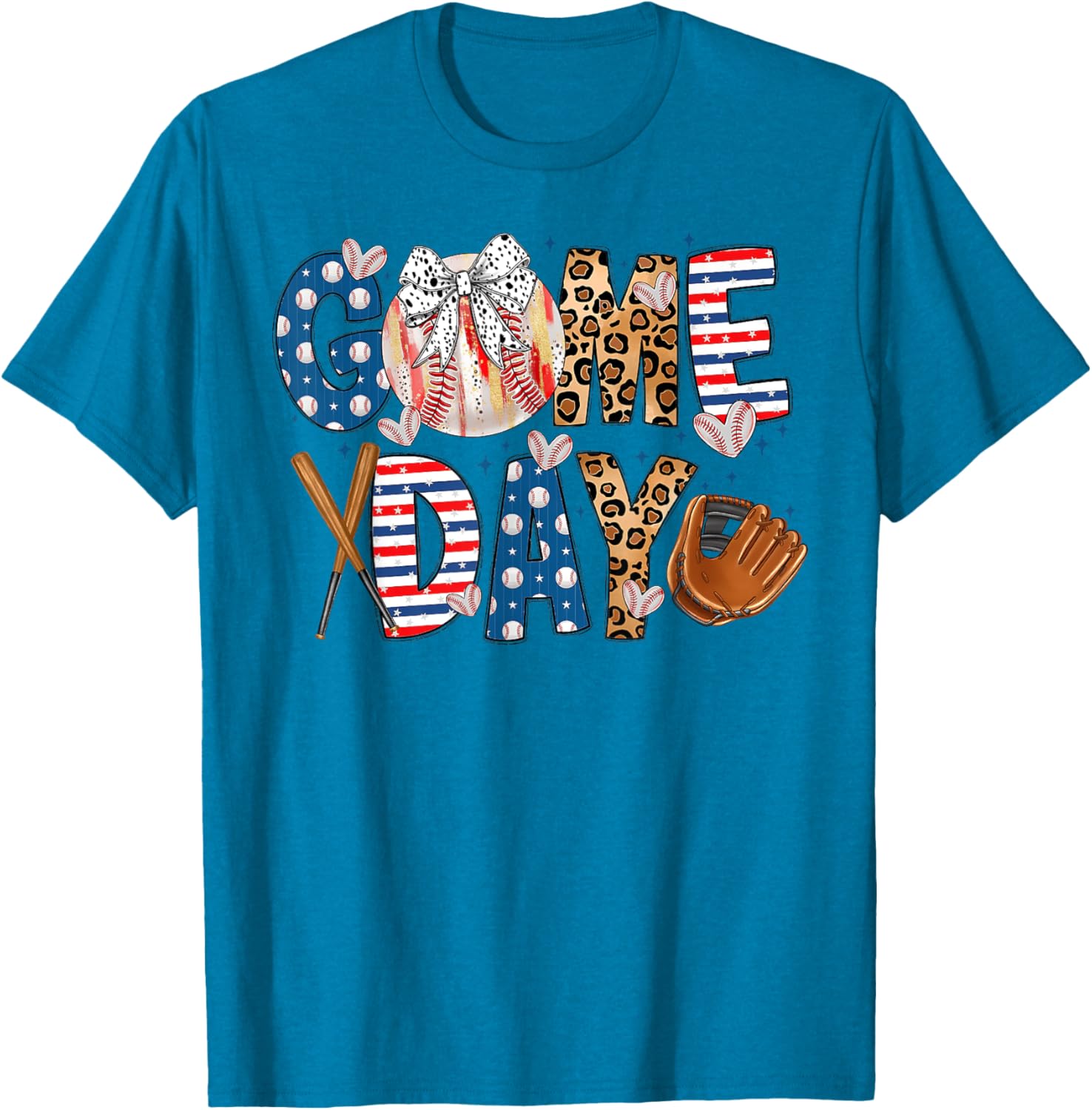 Funny Coquette Bow Baseball Mom T-Shirt for Game Day Enthusiasts - 2