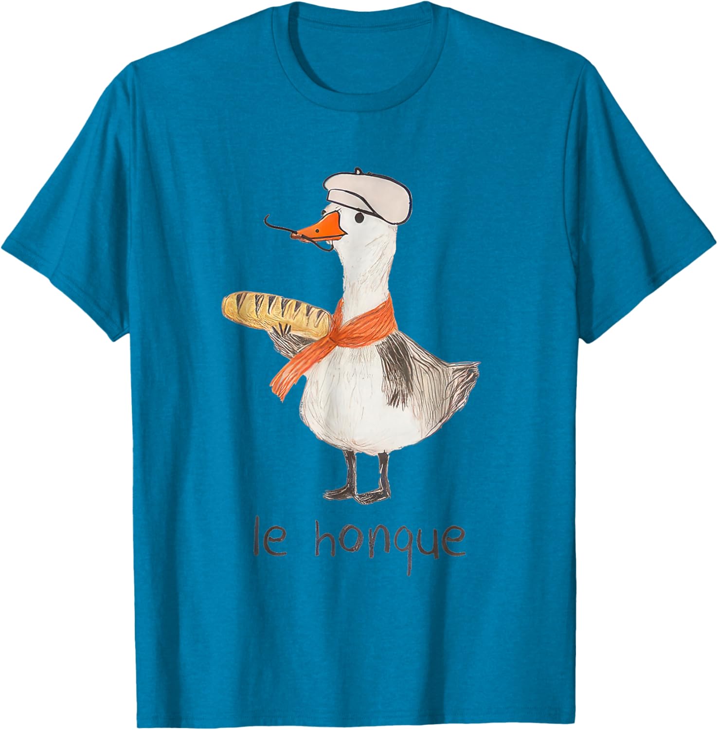 Funny French Goose Shirt Le Honque Casual Tee for Stylish Comfort - 20