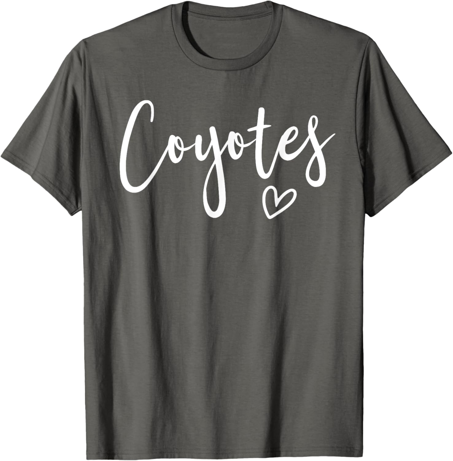 Coyotes High School Mascot Women's T-Shirt Stylish Team Apparel - 14