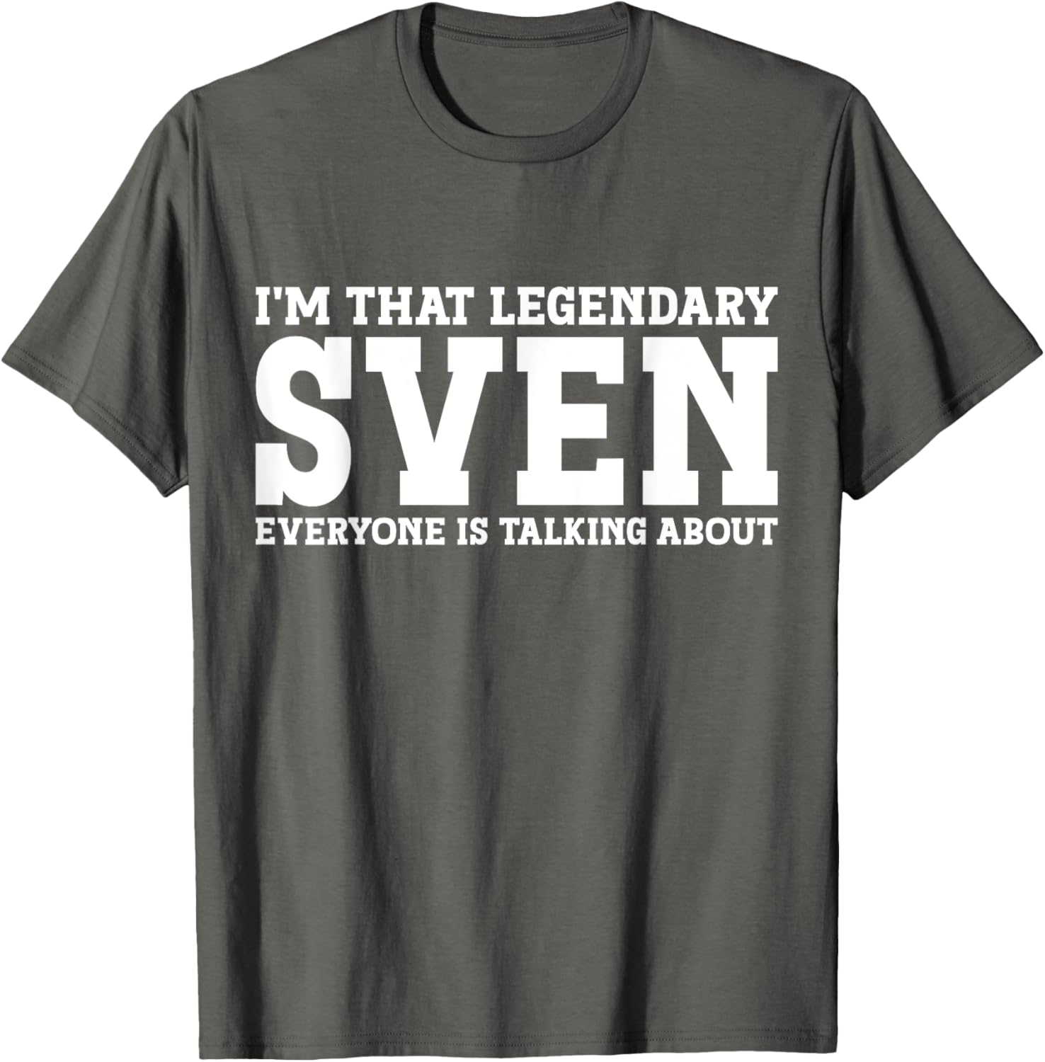 Funny Sven T-Shirt for Men and Women - Unique Personalized Gift Idea - 9