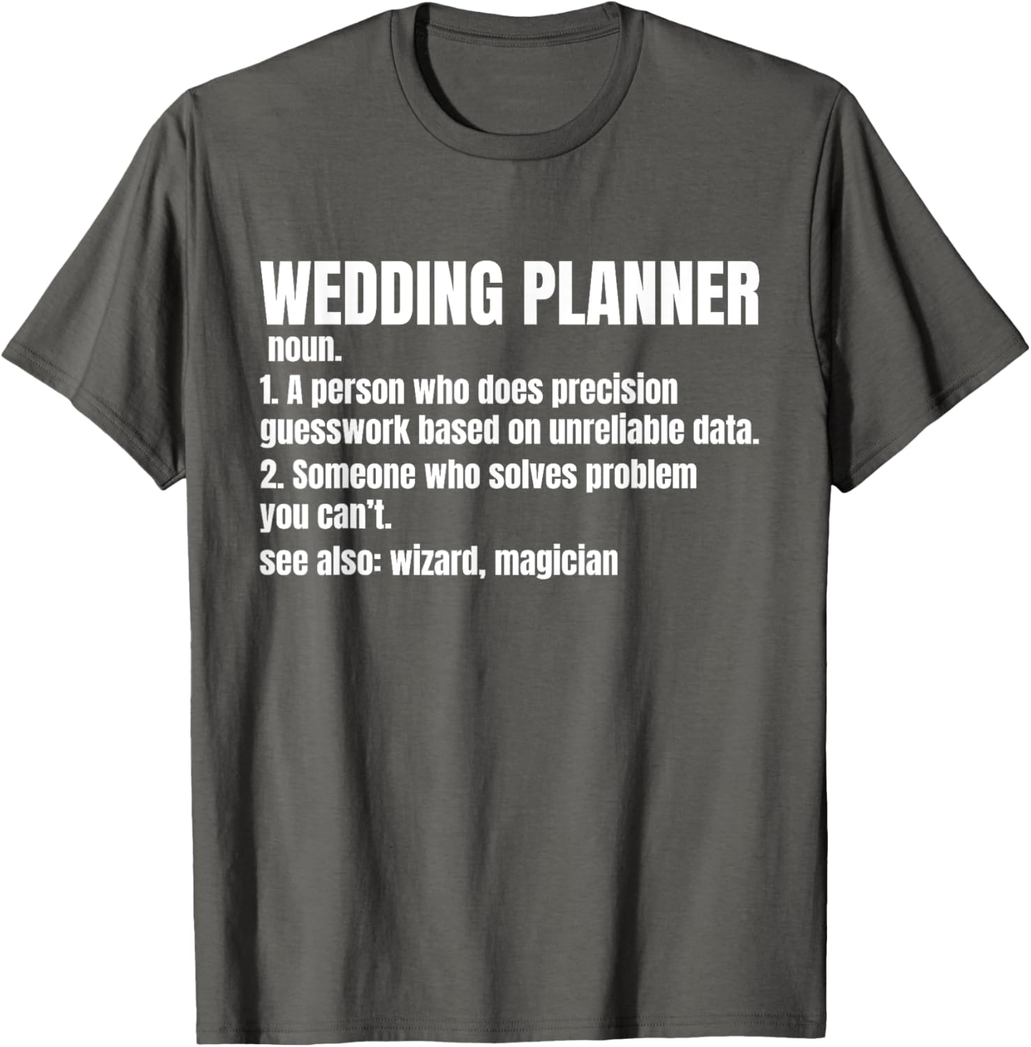 Event Planner Wedding Coordinator T-Shirt for Creative Professionals - 1