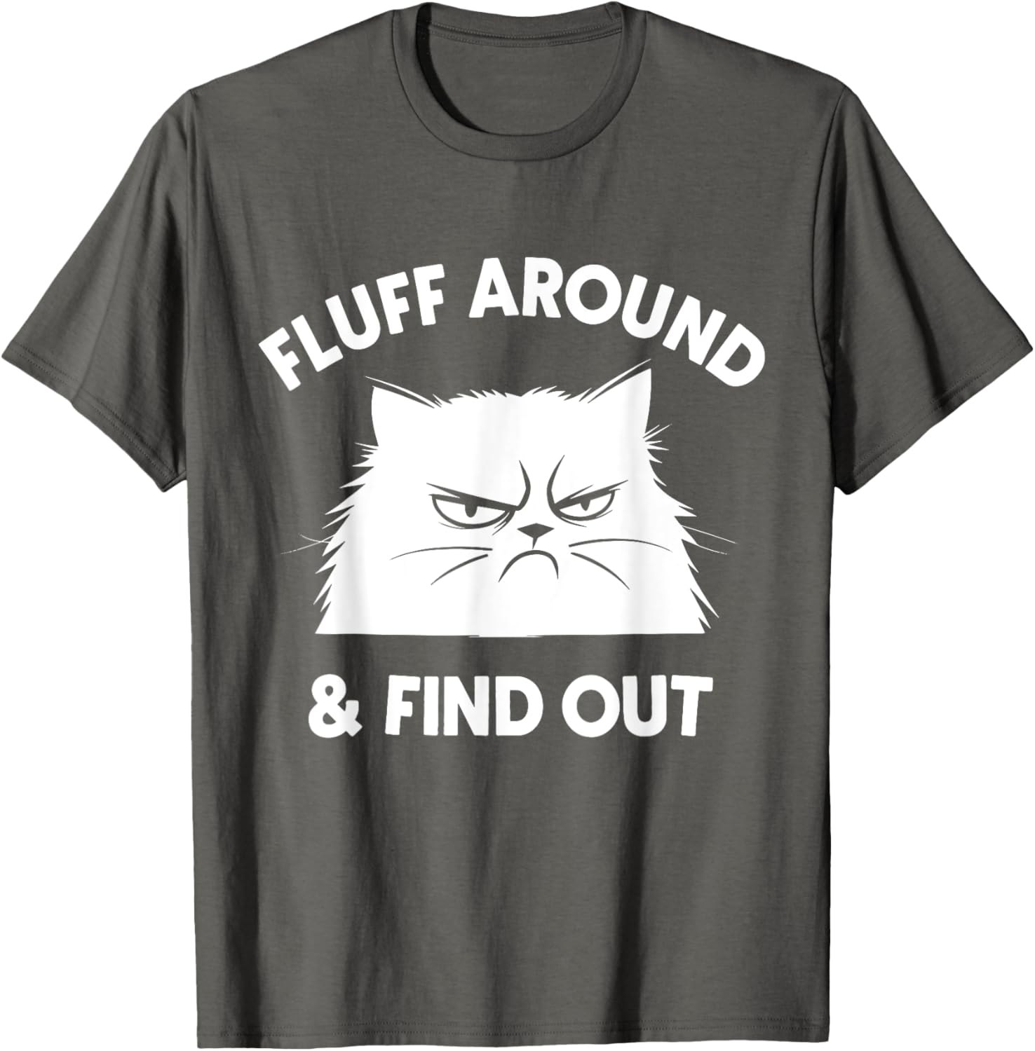 Funny Cat Lady Quote T-Shirt Gift for Cat Lovers of All Ages - 6