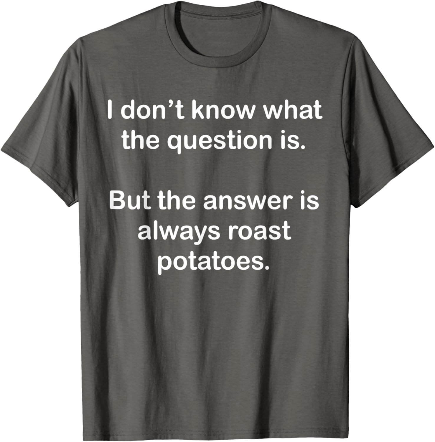 Funny British Food Love T-Shirt for Sunday Roasts and Roast Potatoes - 3