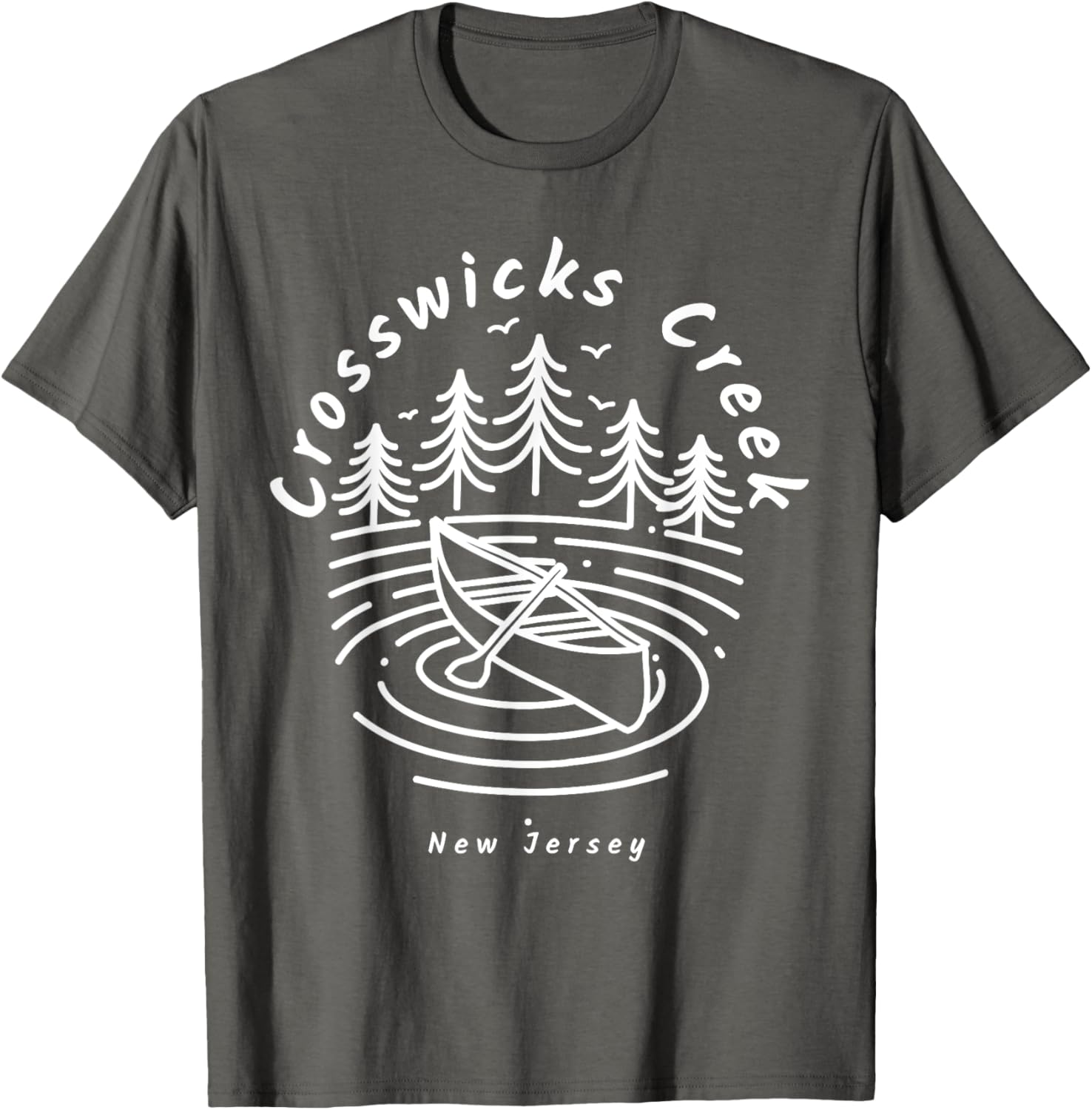 Crosswicks Creek New Jersey T-Shirt Perfect for Locals and Visitors - 10