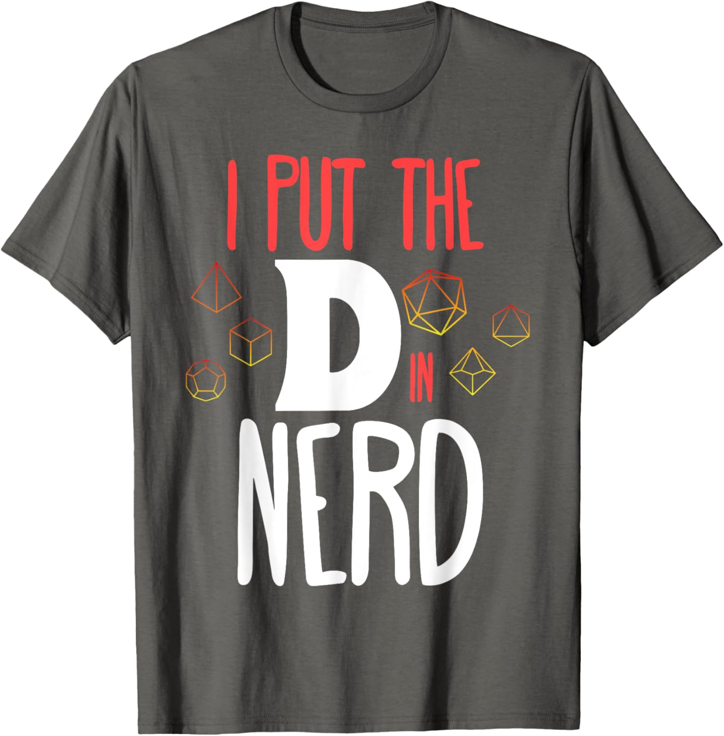 Fun I Put The D In Nerdd Matching Couple Role Playing T-Shirt - 6