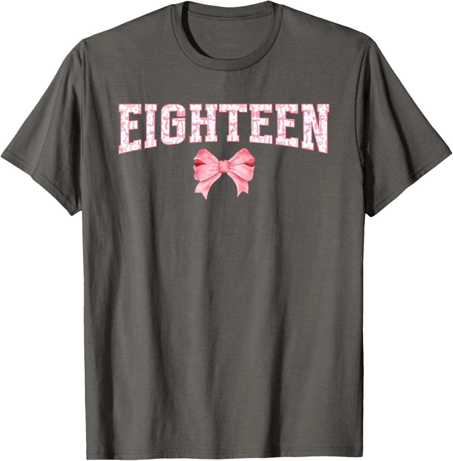 Coquette Bow T-Shirt for 18th Birthday Party Celebrate in Style - 1