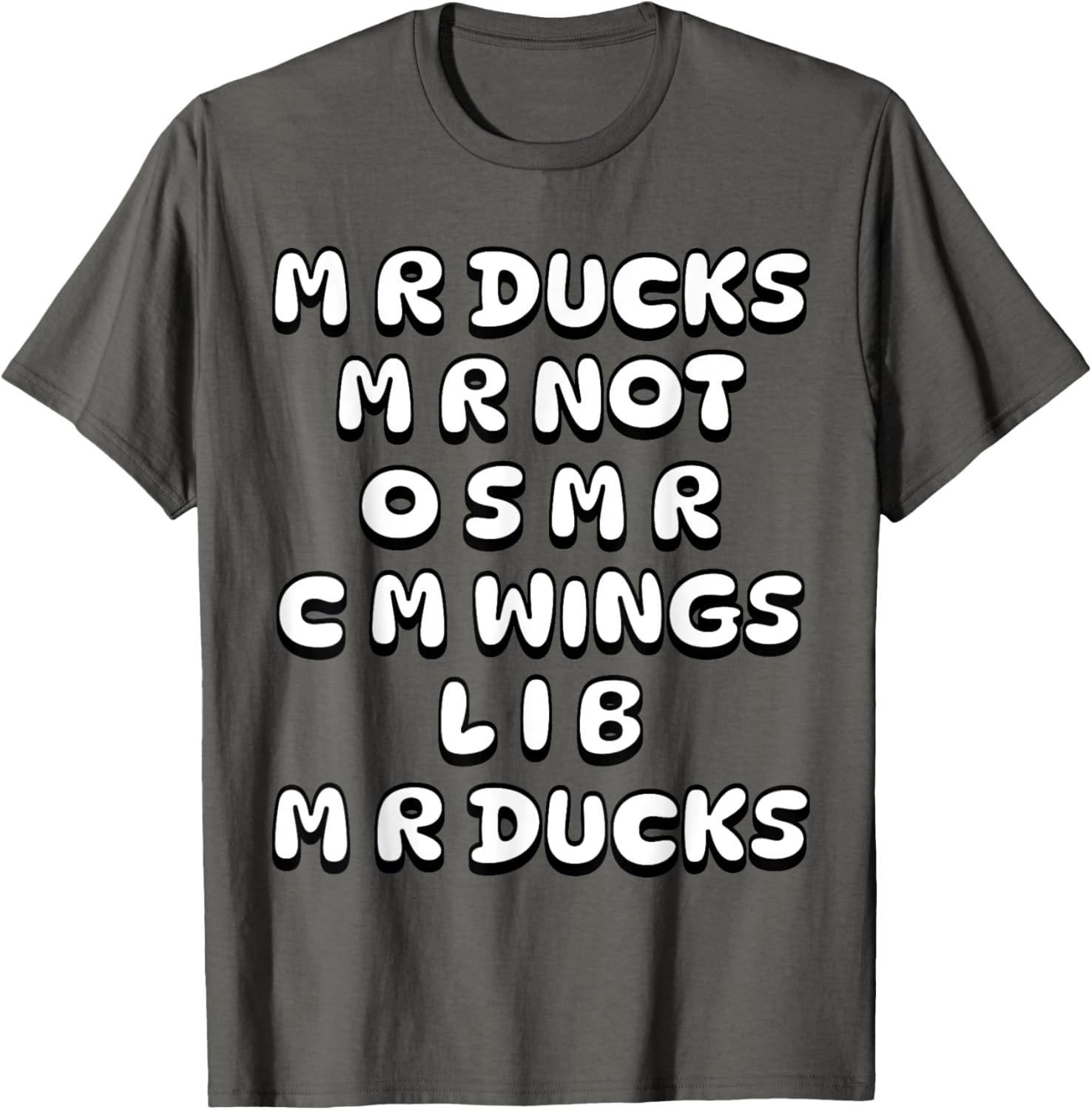 Funny M R Ducks Lover T-Shirt with Wings for Fun Casual Wear - 25