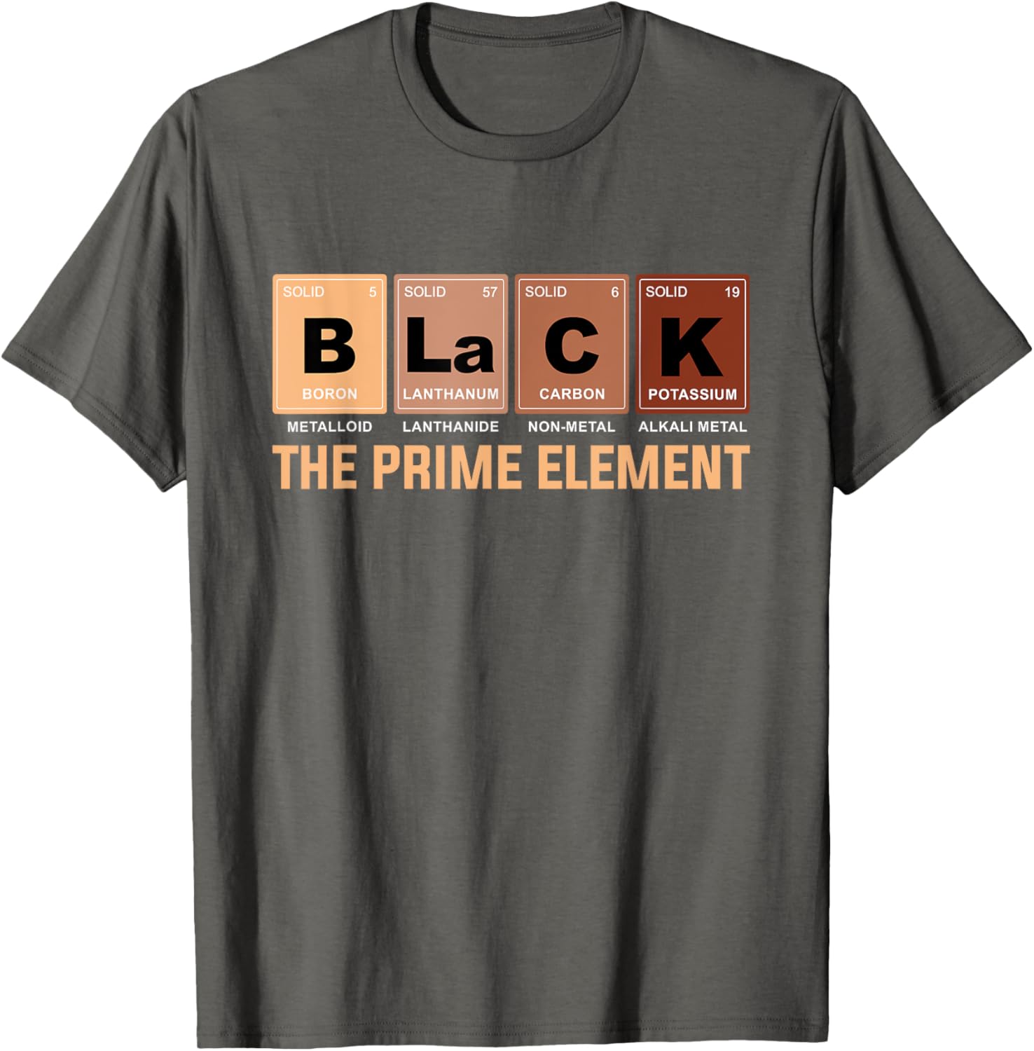 Celebrate Black History Month with the Prime Element Periodic Table T-Shirt - 5