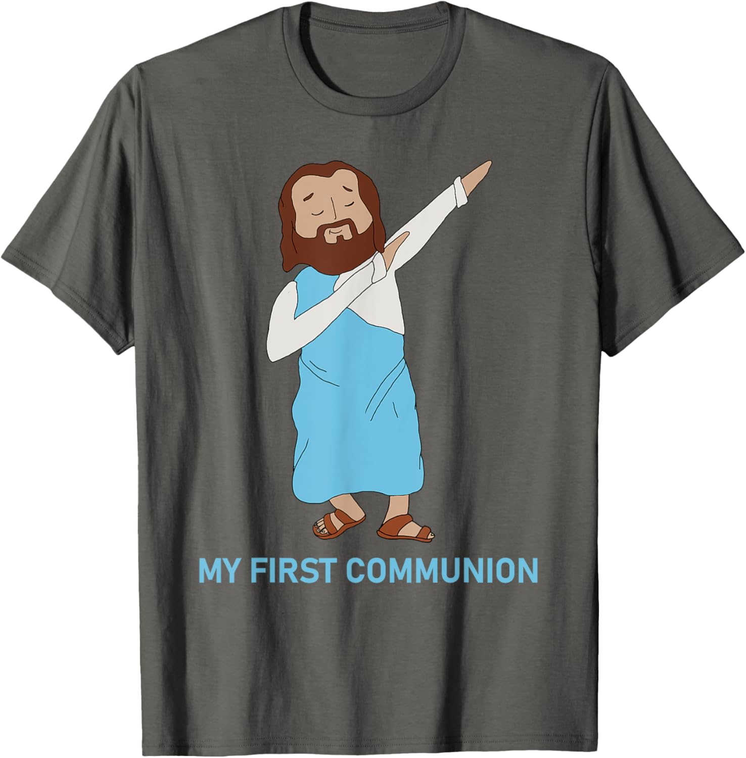 Funny Dabbing Jesus T-Shirt for First Communion - Catholic Gift - 3