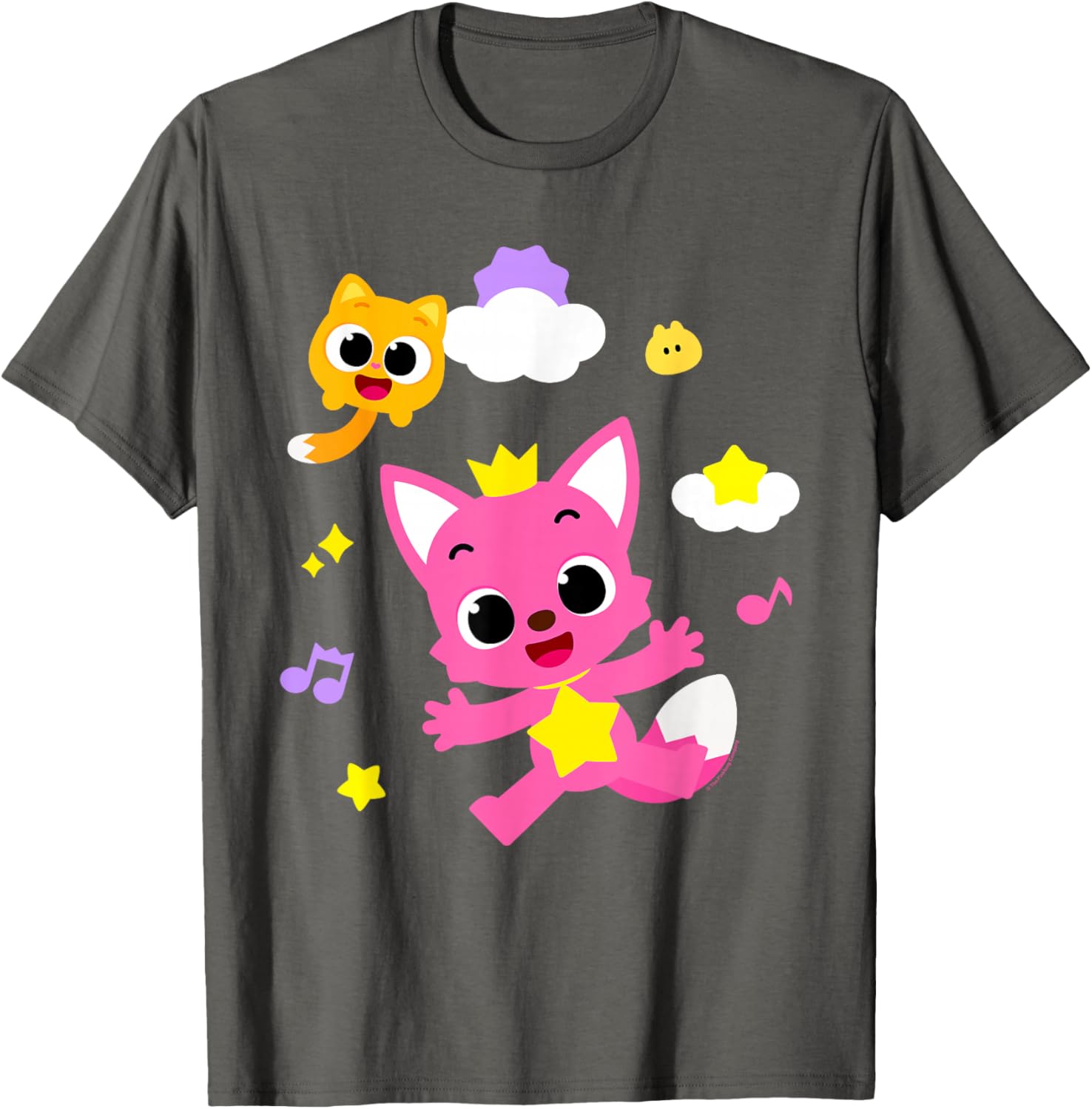 Cute Pinkfong and Ninimo Clouds T-Shirt for Kids - Fun and Stylish Wear - 4