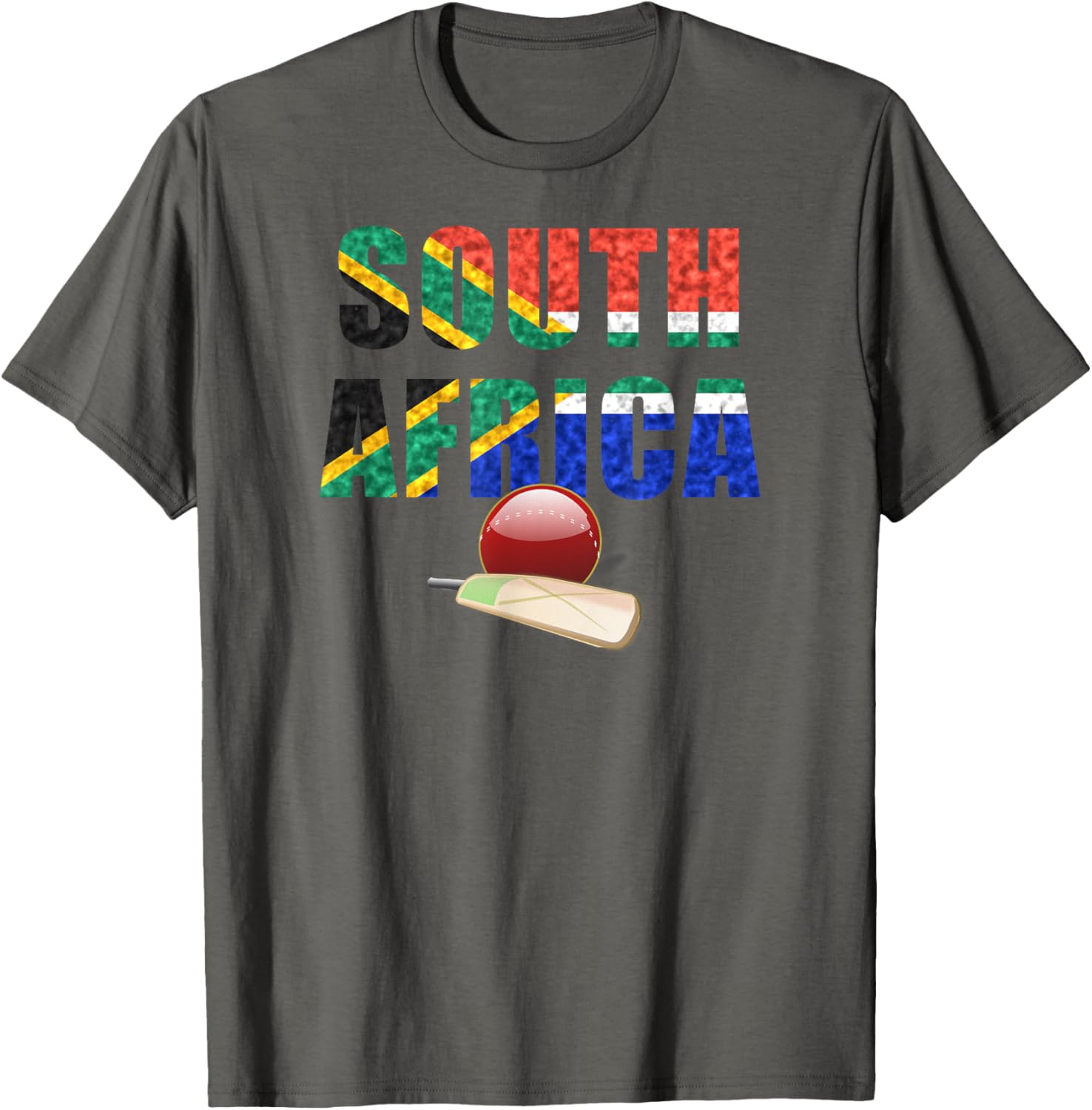 Cricket South Africa Flag T-Shirt Perfect for Fans and Players - 10