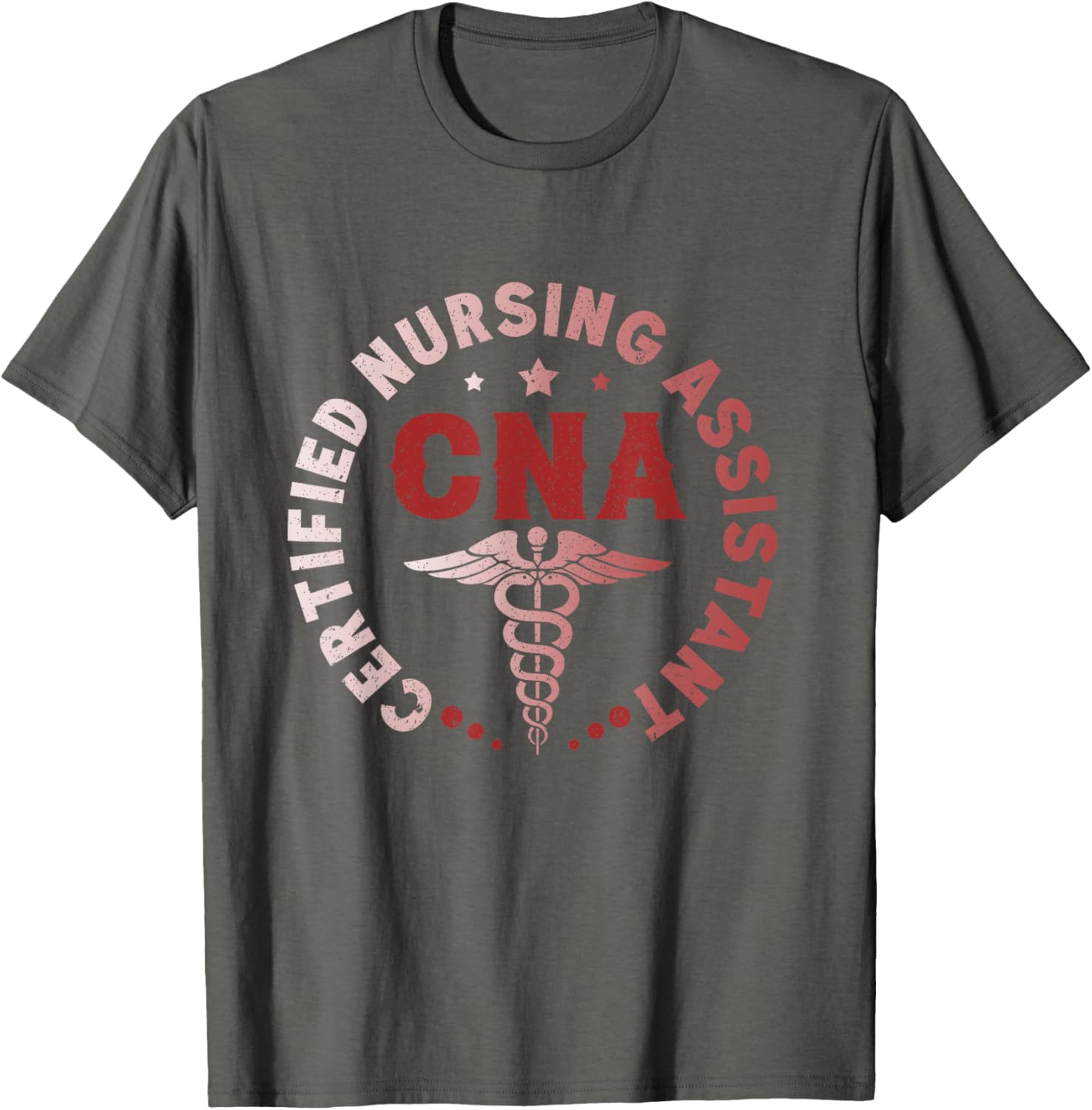 CNA Certified Nursing Assistant Healthcare T-Shirt for Proud Caregivers - 1
