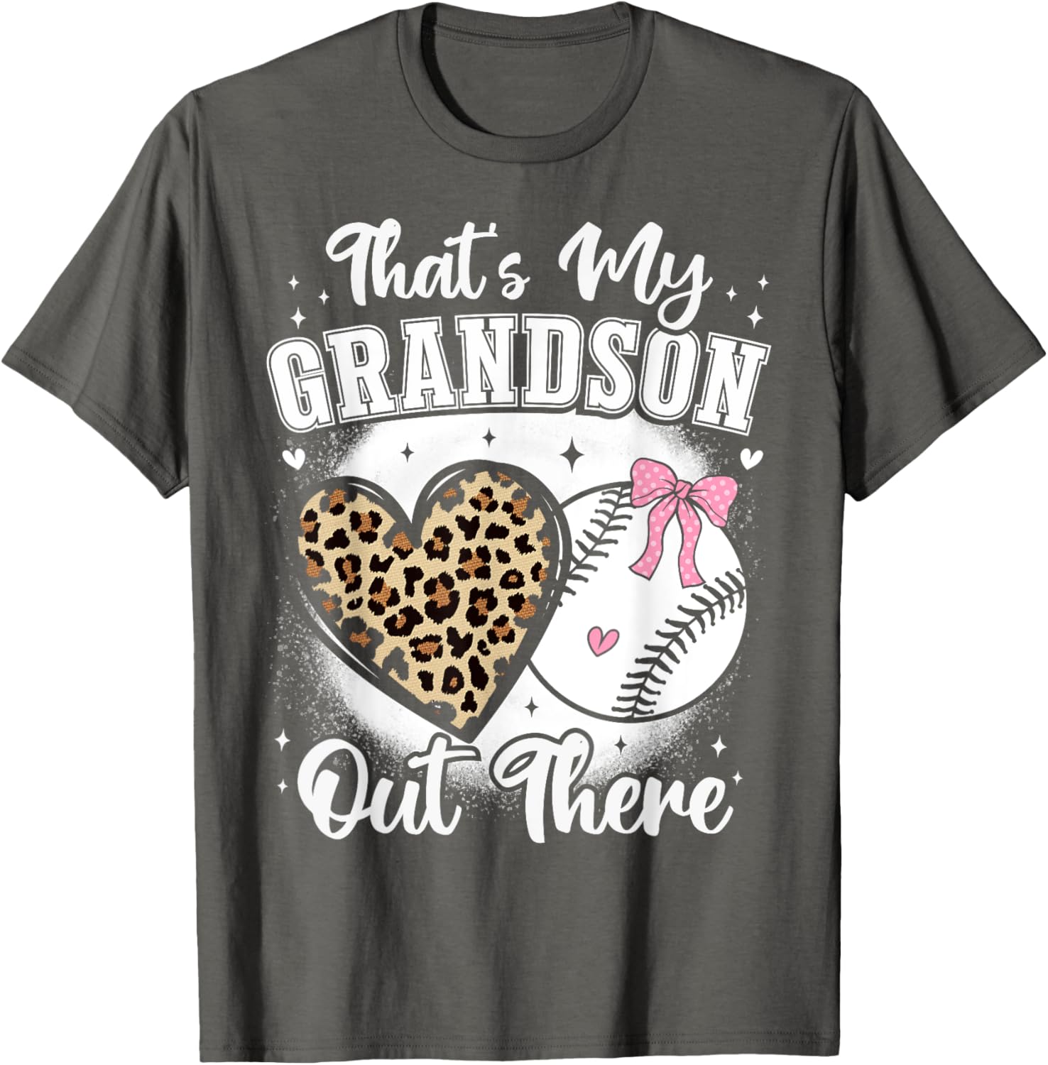 Cheer Grandma Tshirt for Baseball Nana Proud of Her Grandson - 9