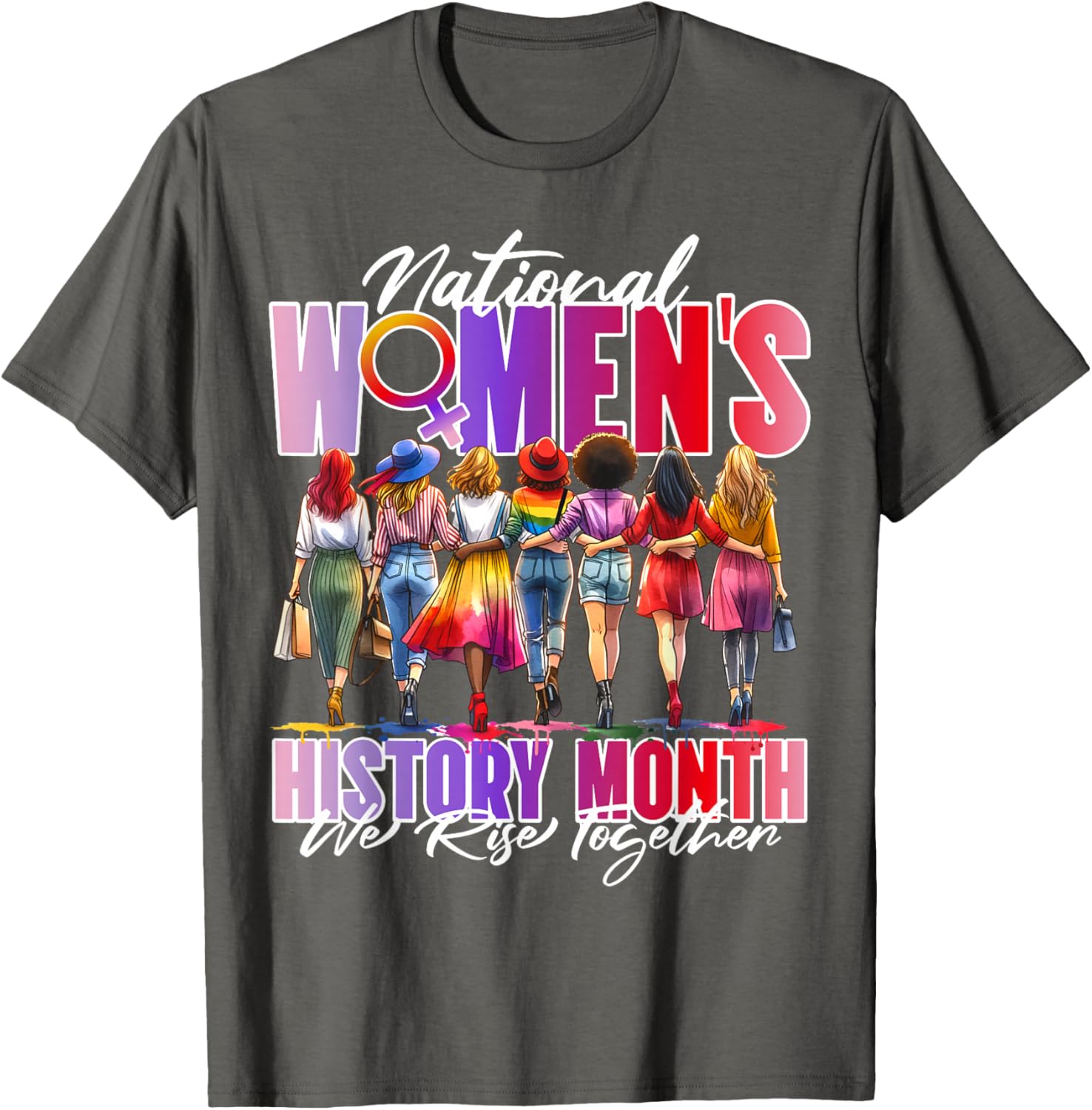 Embrace Equity Women's History Month 2025 T-Shirt for Every Woman - 15