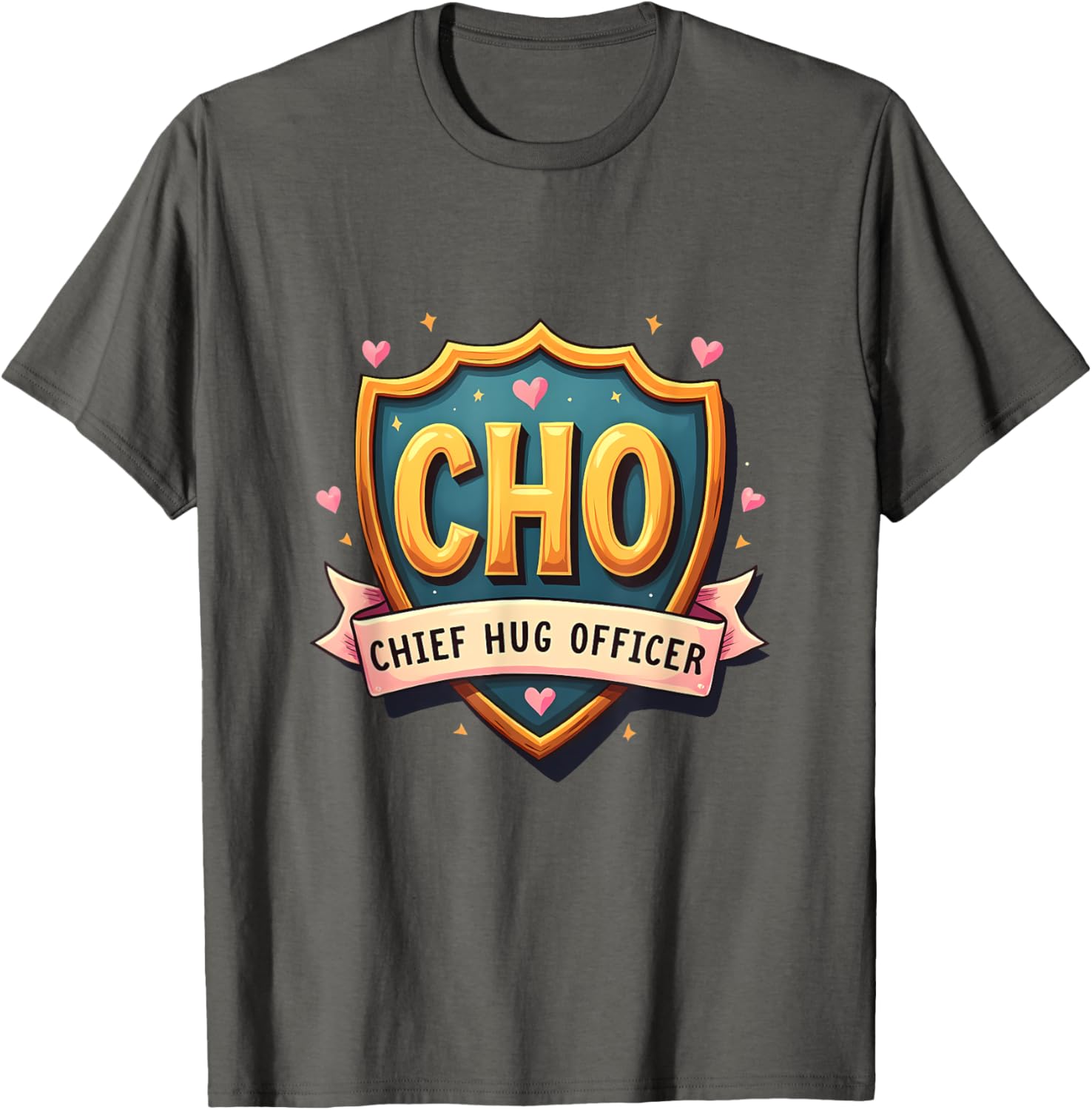 Chief Hug Officer T-Shirt for Mother's Day Gift - Cute and Comfy Apparel - 1