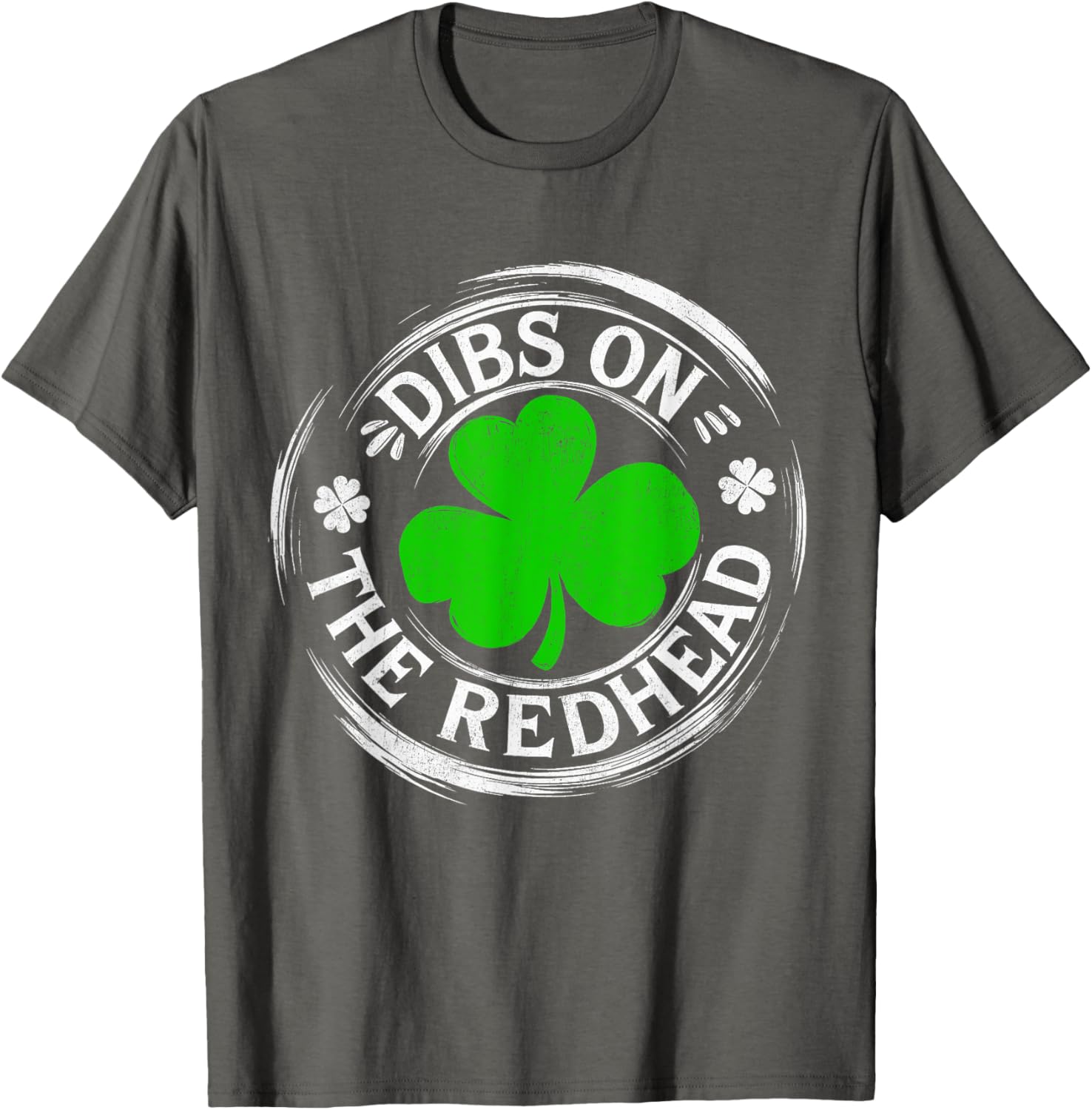 Dibs On The Redhead Funny St Patrick's Day T-Shirt for Fun Celebrations - 16