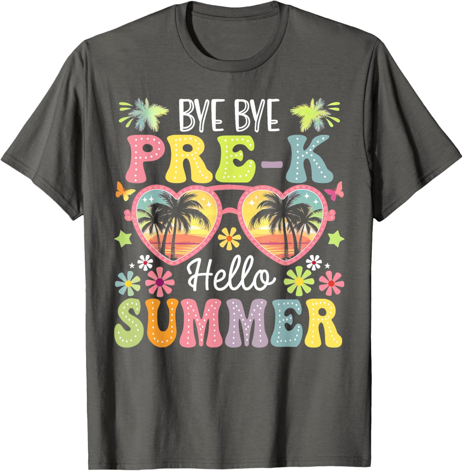Goodbye Pre-K Hello Summer Boys Kids T-Shirt for Last Day of School - 10