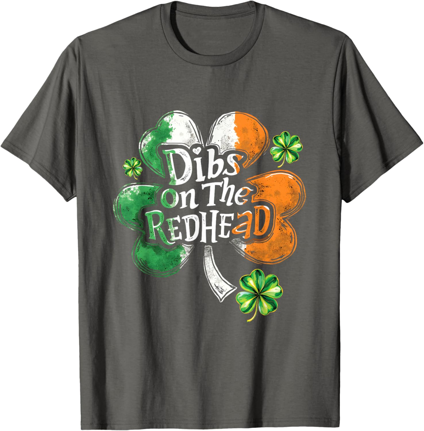 Dibs on the Redhead St Patrick's Shamrock T-Shirt for Irish Pride - 16
