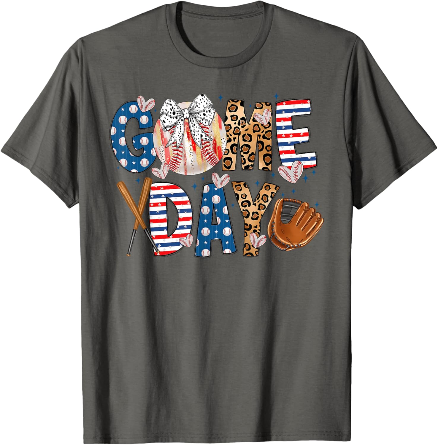 Funny Coquette Bow Baseball Mom T-Shirt for Game Day Enthusiasts - 17