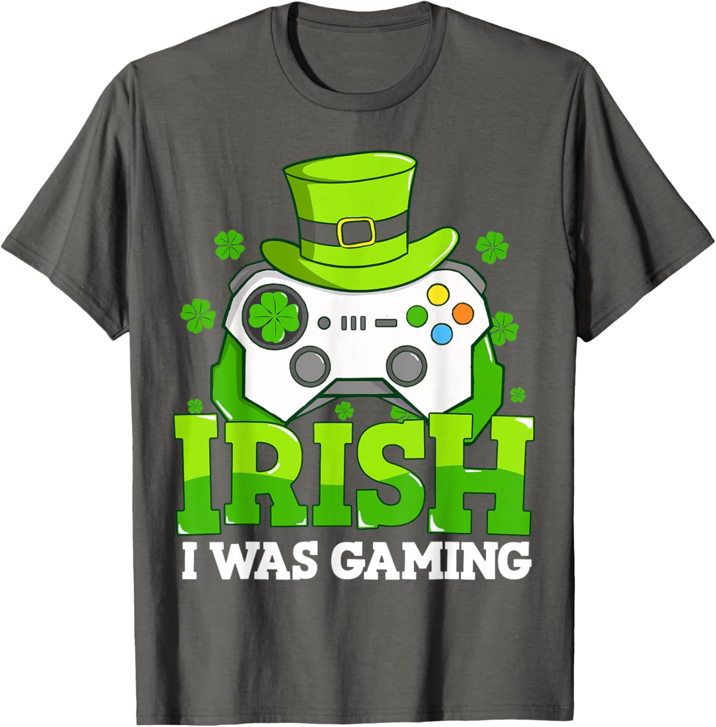 Boys St Patricks Day Gaming T-Shirt for Irish Gamers Fun Design - 8