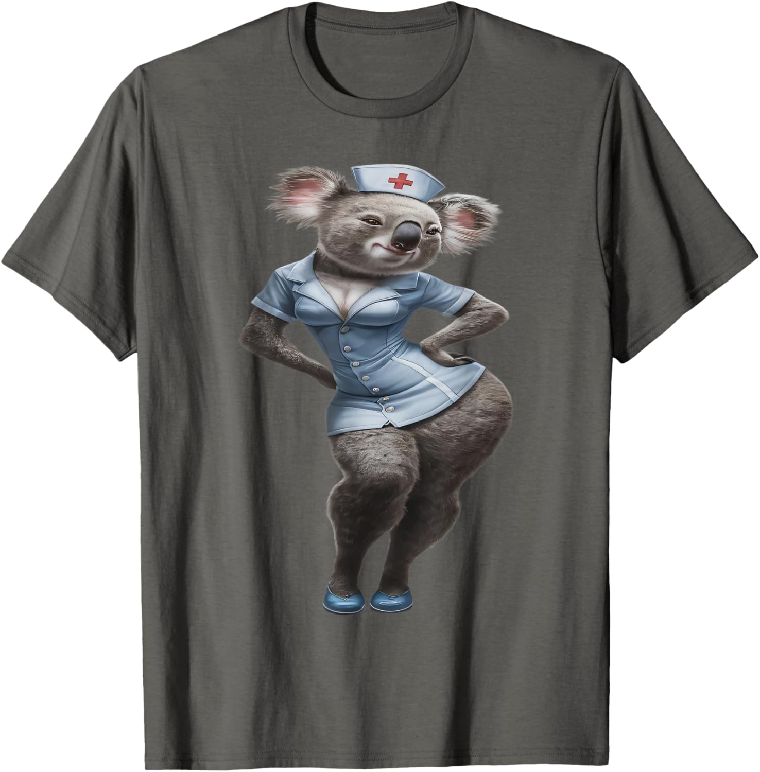Funny Koala Nurse T-Shirt for Men and Women - Cute and Comfy Apparel - 8