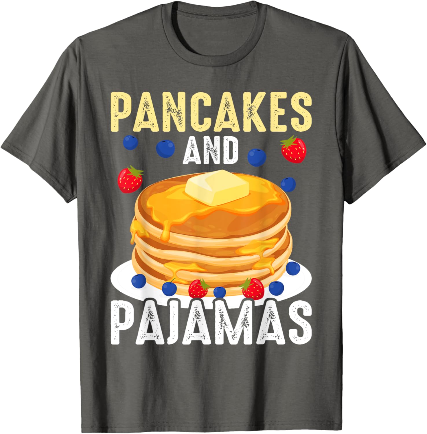 Cozy Pancake Pajama T-Shirt for Fun and Relaxation at Home - 6
