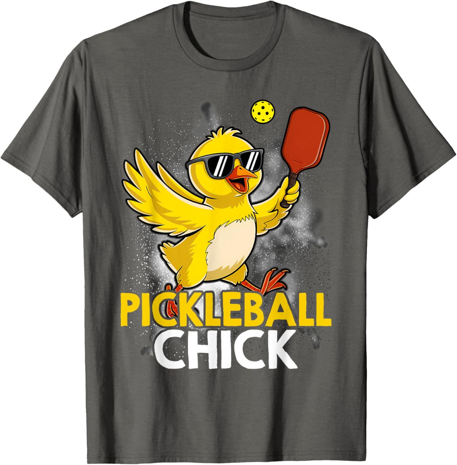 Funny Pickleball Chick T-Shirt for Women Girls Kids Toddler - 4