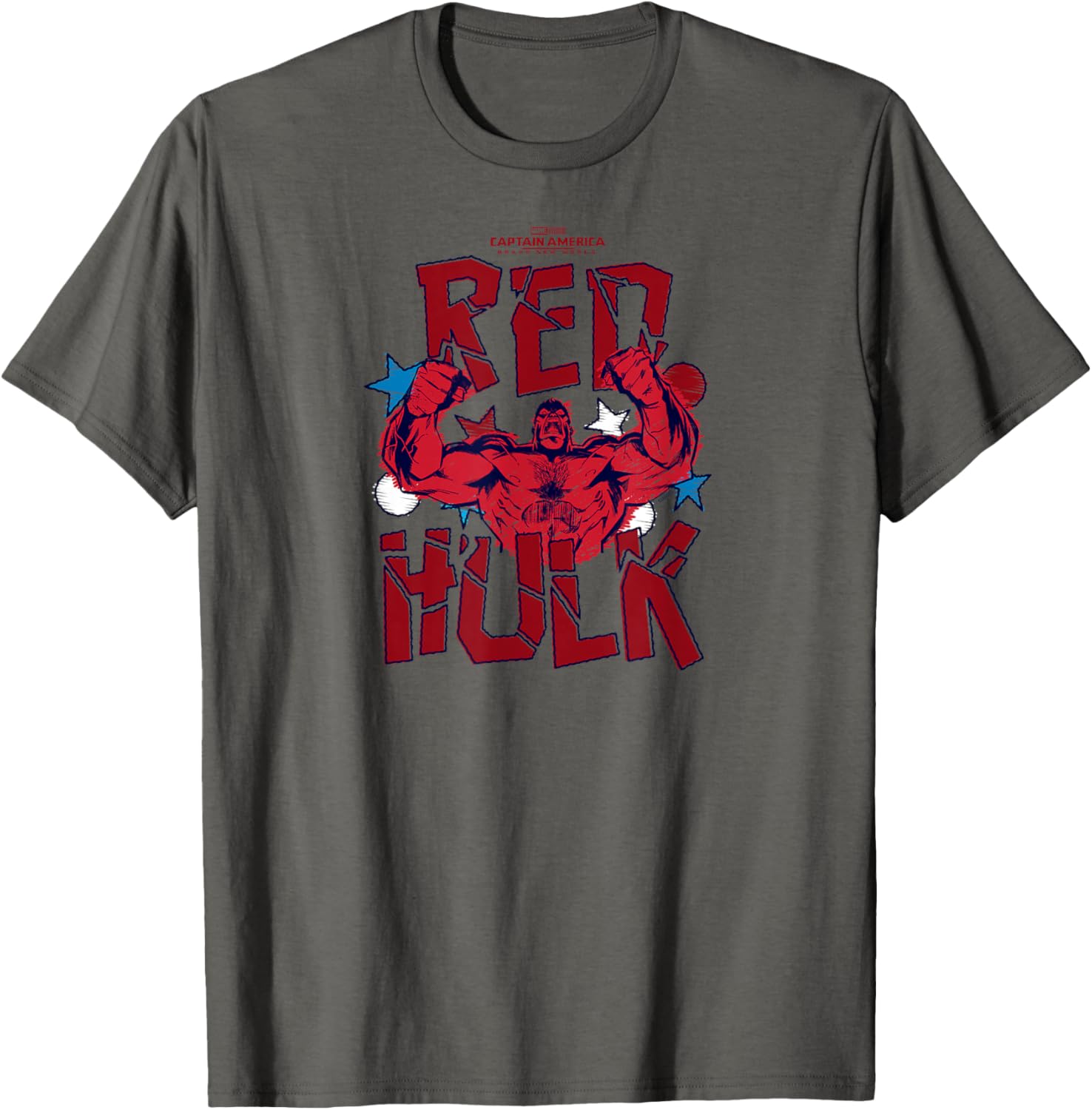 Captain America Brave New World Red Hulk Scribble T-Shirt for Fans - 1