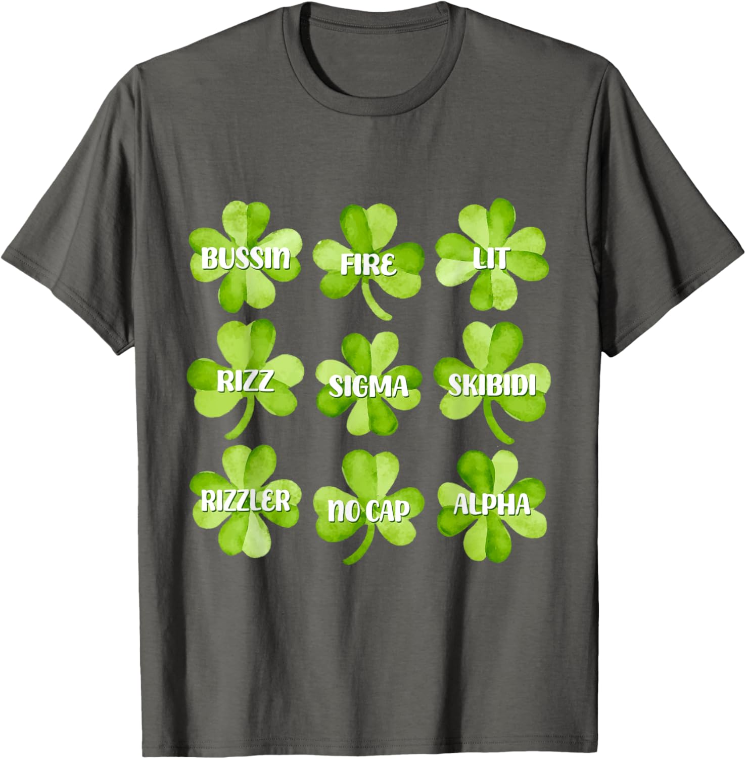 Funny Skibidi St Patricks Day Rizzlers Sigma T-Shirt for Celebrations - 6