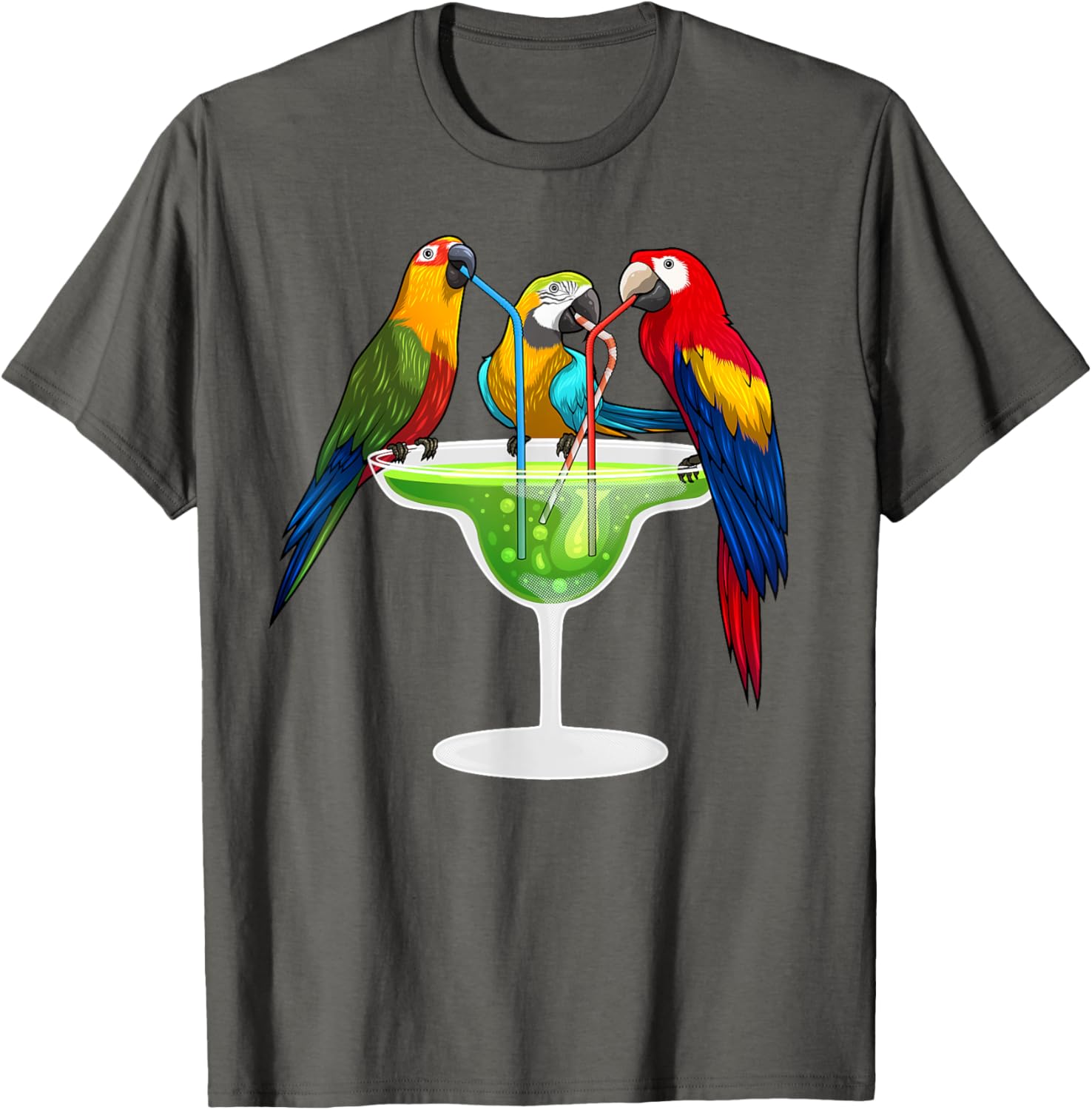 Cool Parrot Art T-Shirt for Bird Lovers - Fun Apparel for All Ages - 12