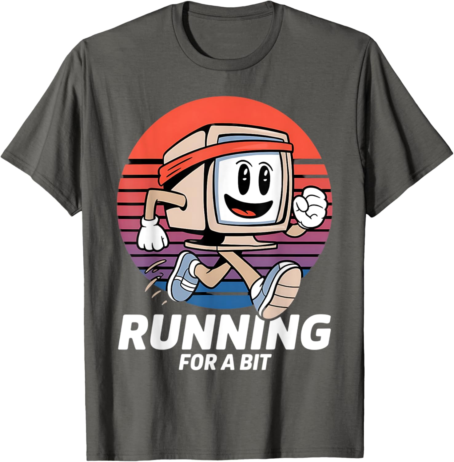 Funny IT Computer Jogging Runner T-Shirt for Tech Lovers and Athletes - 7